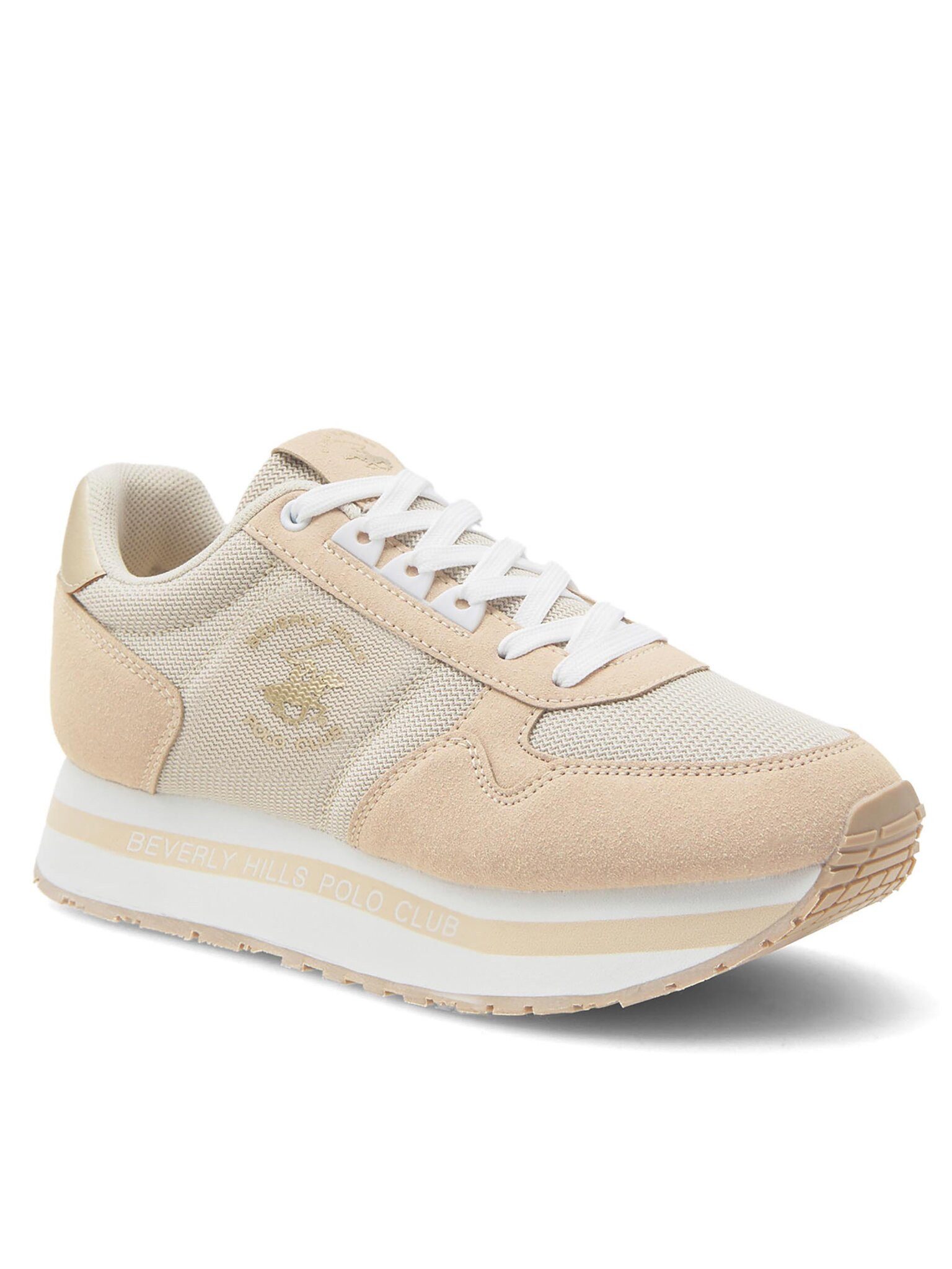 Beverly Hills Polo Club Sneakers Damen BHPC042W Beige Sneaker
