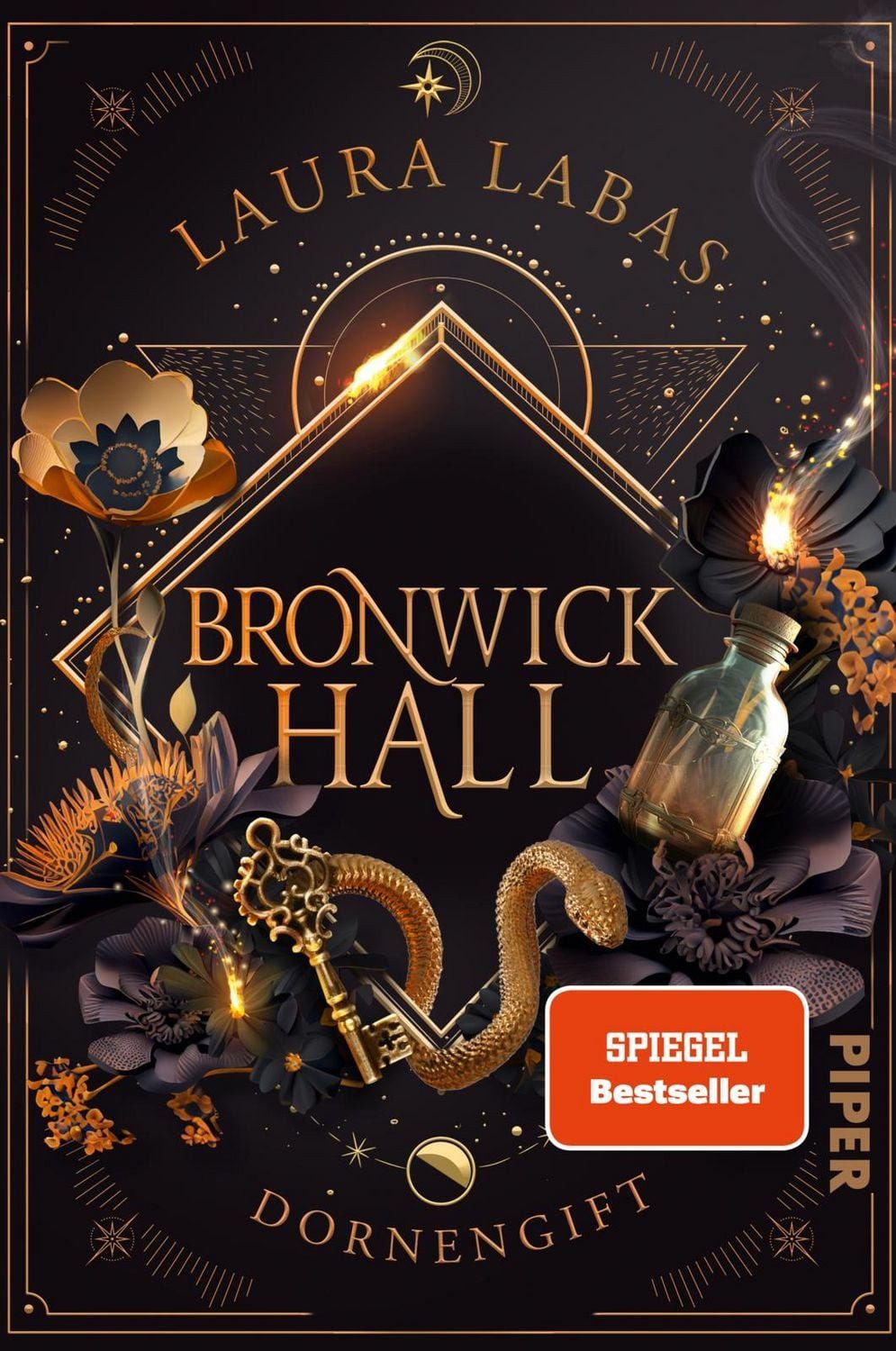 Bronwick Hall – Dornengift / Laura Labas, Roman, New-Adult-Fantasy in einem düsteren Dark-Academia-Setting