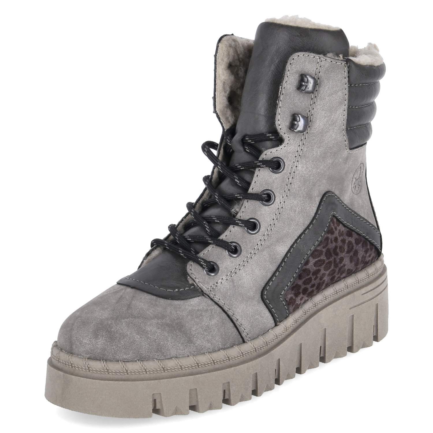Rieker Rieker Winterboots Z8904-40 Damen Synthetik grey Winterstiefel – Bild 2 von 5
