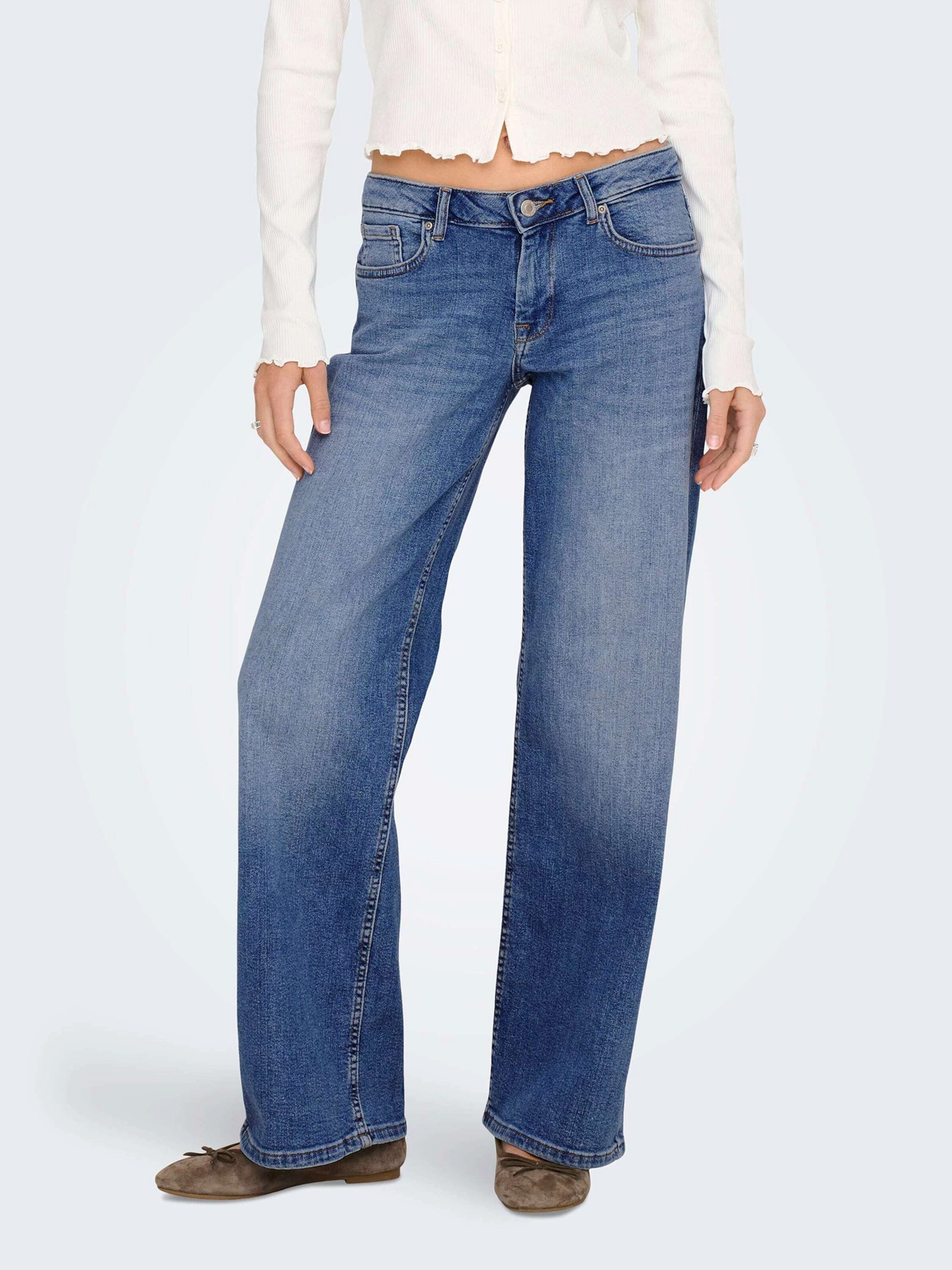 ONLY Weite Jeans ONLJudy-O (1-tlg) Plain/ohne Details