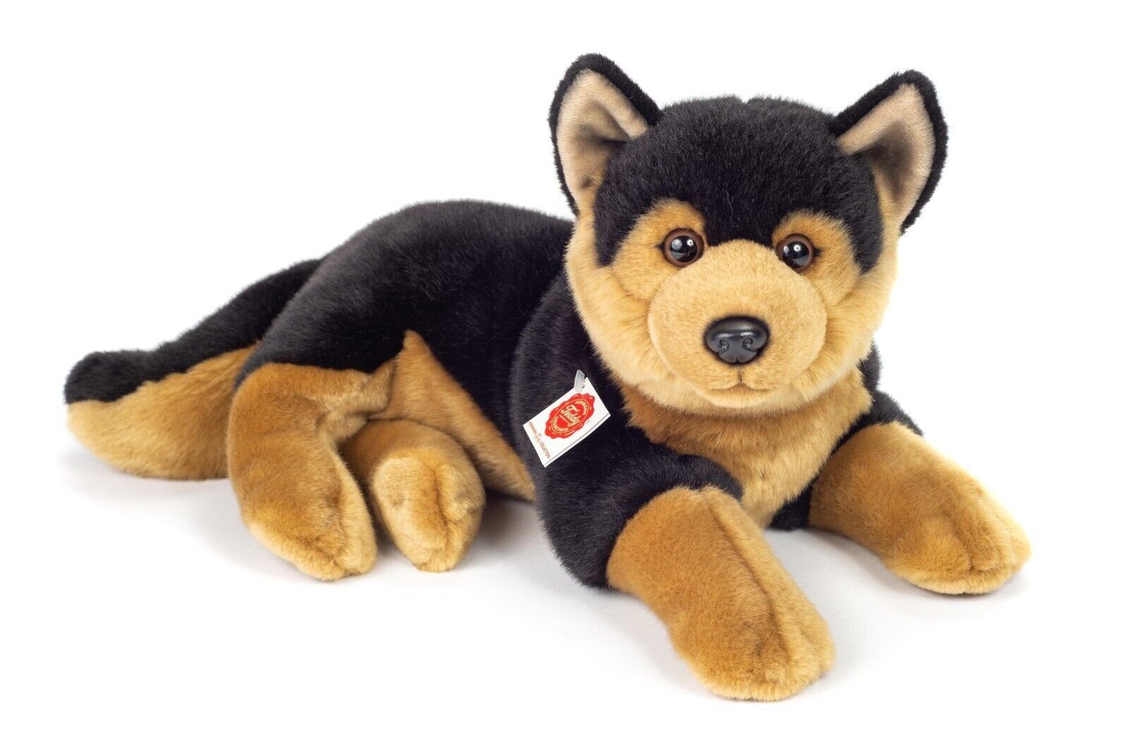 Teddy Hermann® Kuscheltier Schäferhund 45 cm, zum Teil aus recyceltem Material