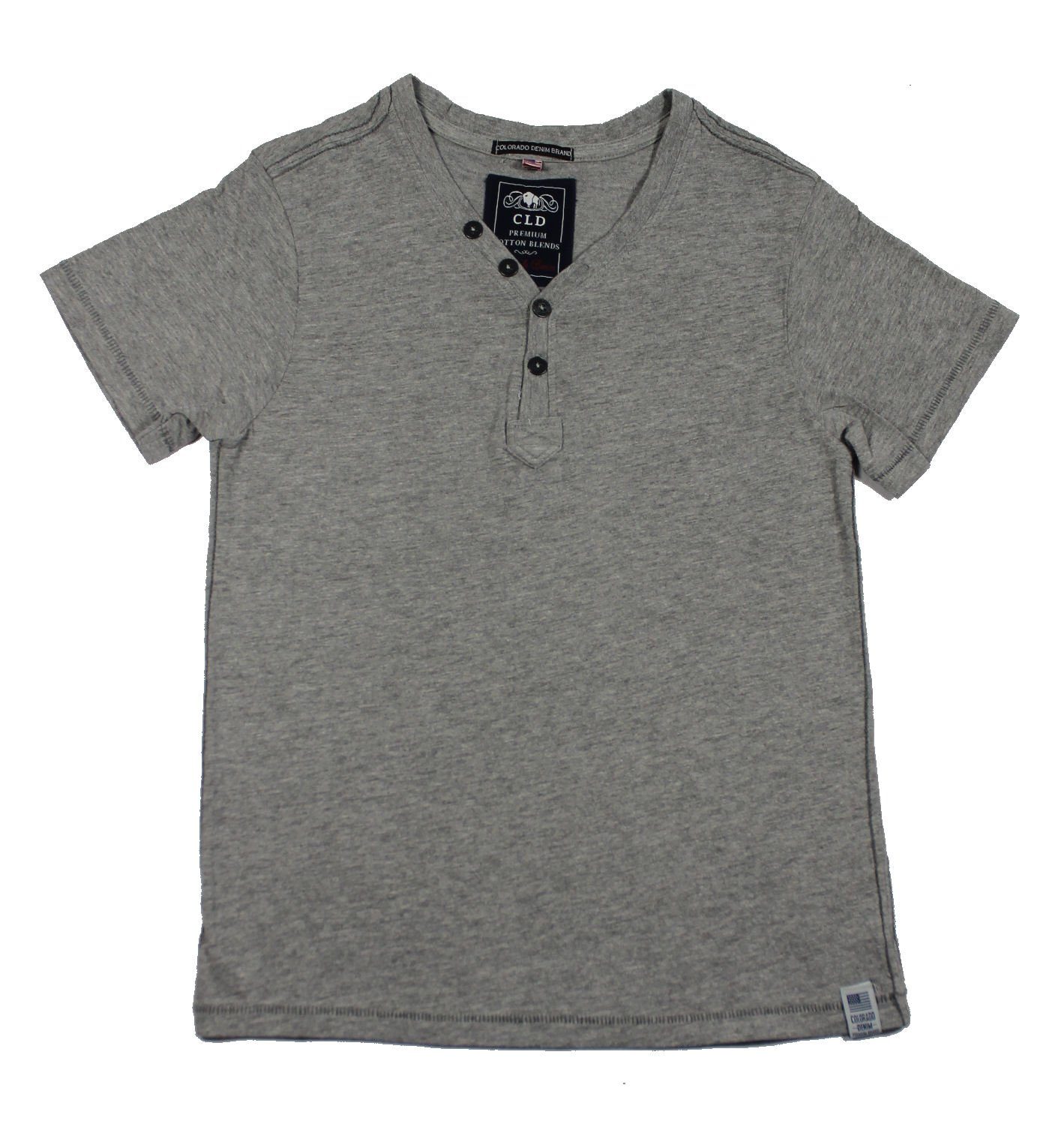 COLORADO DENIM T-Shirt Colorado Olek Boys T-Shirt grey melange (1-tlg)