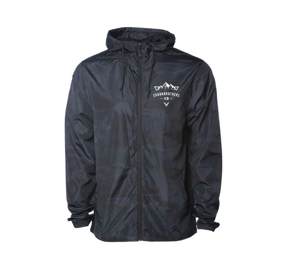 crankbrothers Fahrradjacke Crankbrothers Mountain Windbreaker Range Herren Größe XL schwarz