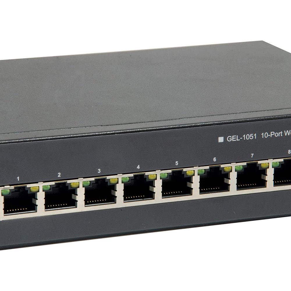 Levelone GEP-1051 - Netzwerk Switch schwarz - Netzwerk-Switch