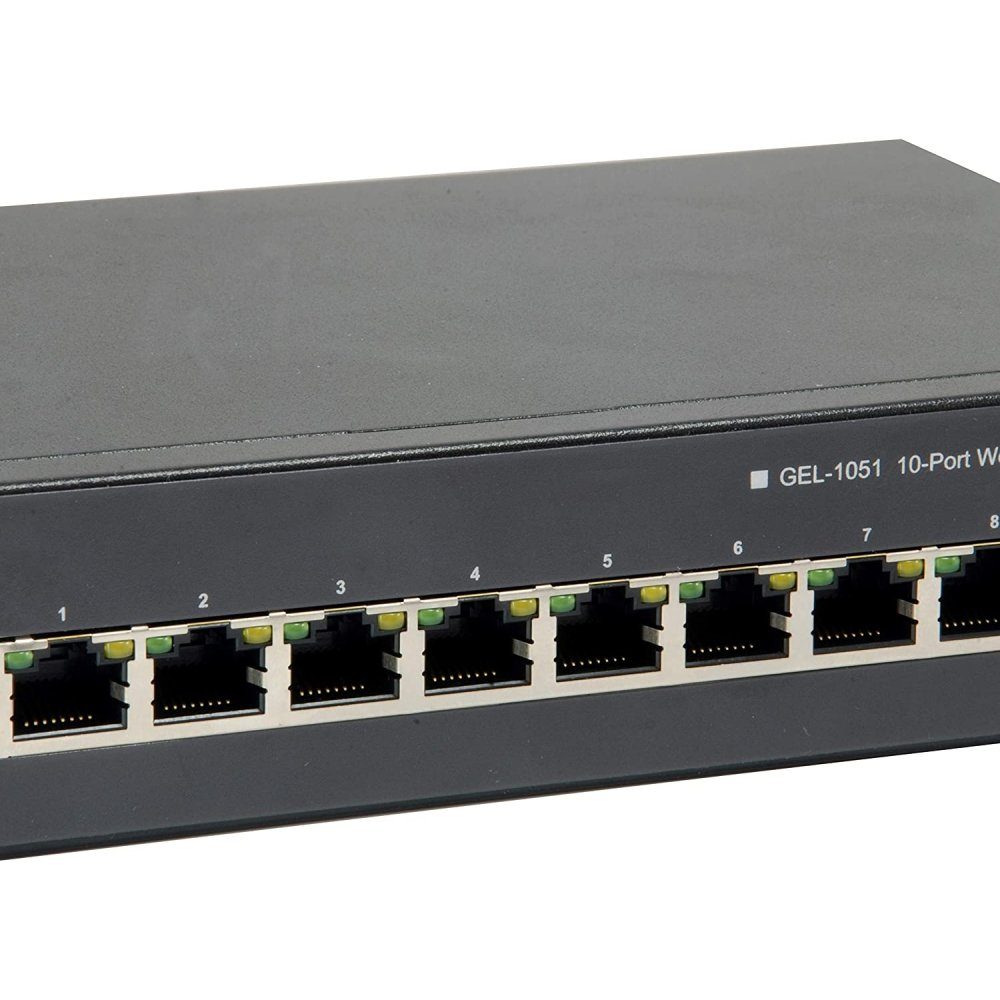 GEP-1051 - Netzwerk Switch - schwarz Netzwerk-Switch
