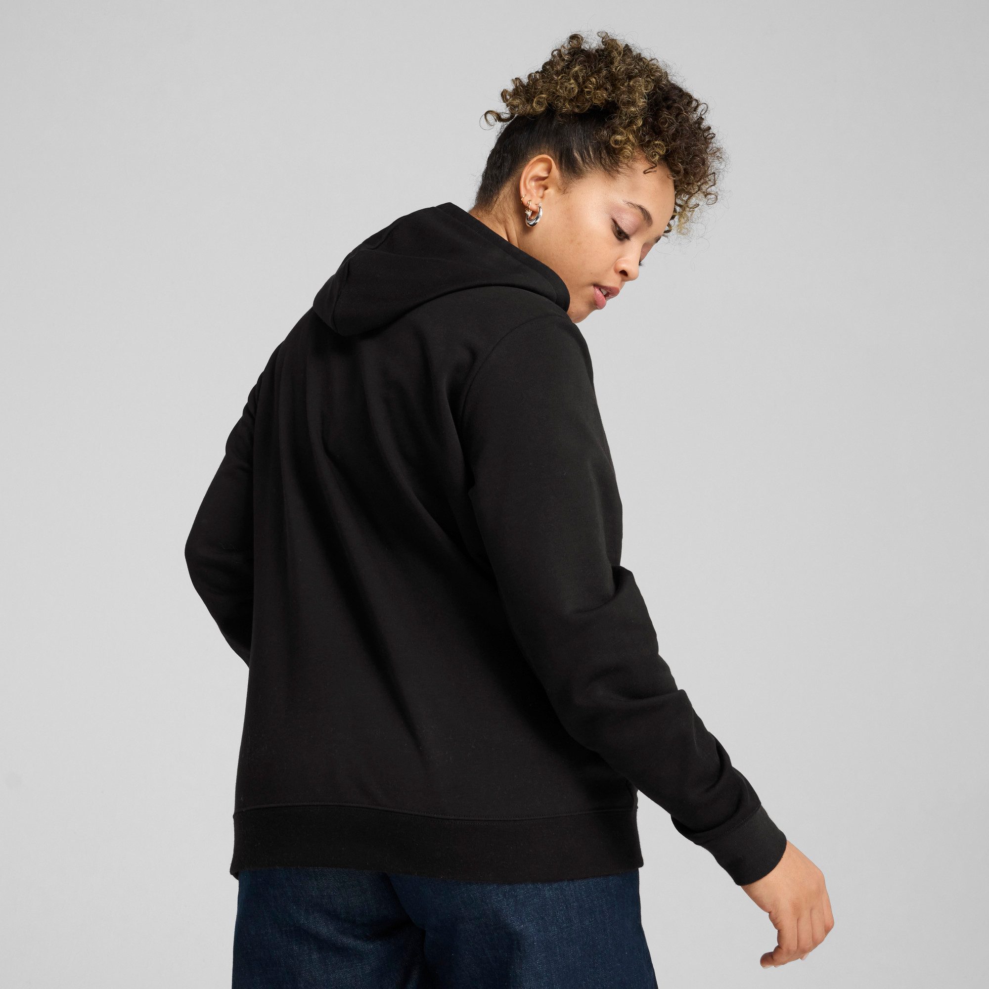 PUMA Kapuzensweatshirt ESS NO 1 LOGO HOODIE TR Regular Fit, mit Kängurutasche, mit verstellbarer Kapuze