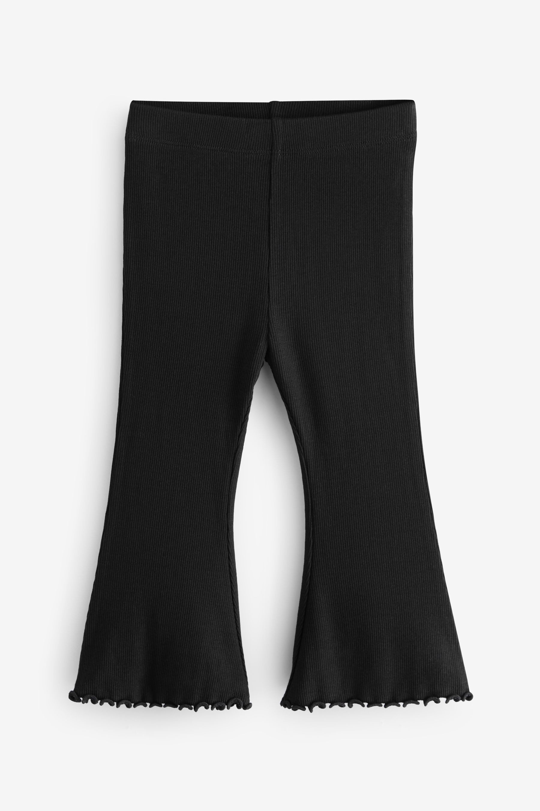 Leggings Gerippte Leggings mit Schlag, 5er-Pack