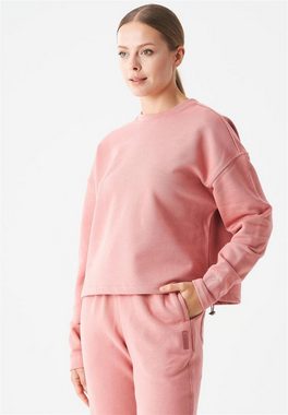 ORGANICATION Sweatshirt Seda-Women's Loose Fit Sweatshirt in Blush