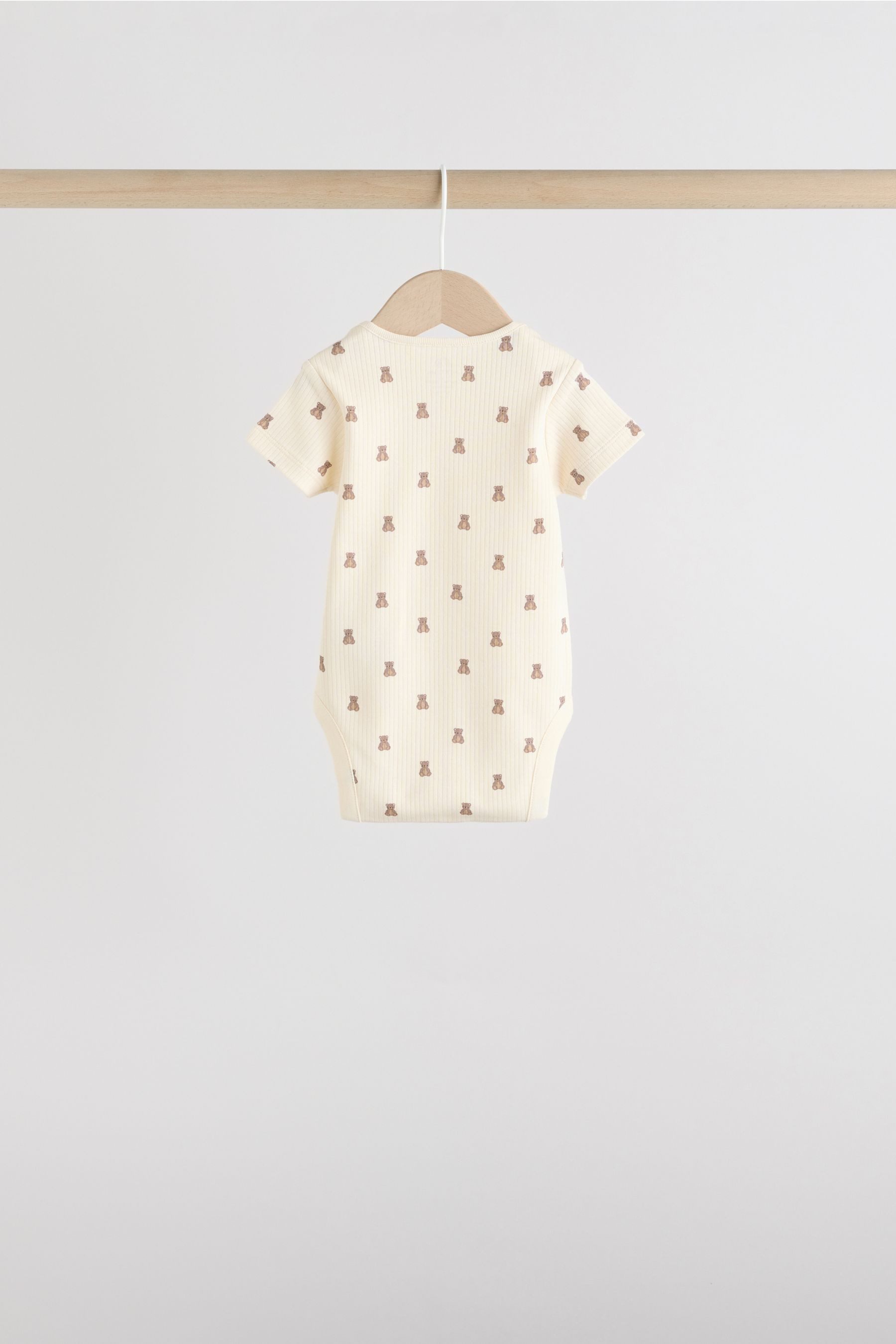 Next Kurzarmbody Kurzärmelige Baby Bodysuits im 5er-Pack (5-tlg) – Bild 5 von 5