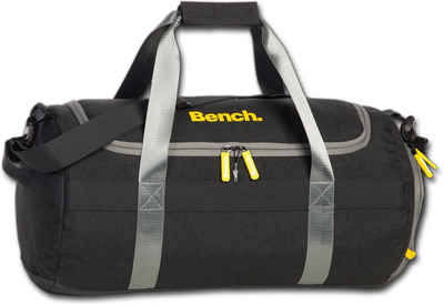 Bench. Reisetasche Bench sportliche Reisetasche schwarz (Sporttasche), Herren, Damen, Jugen Tasche Textil-Polyester schwarz, anthrazit