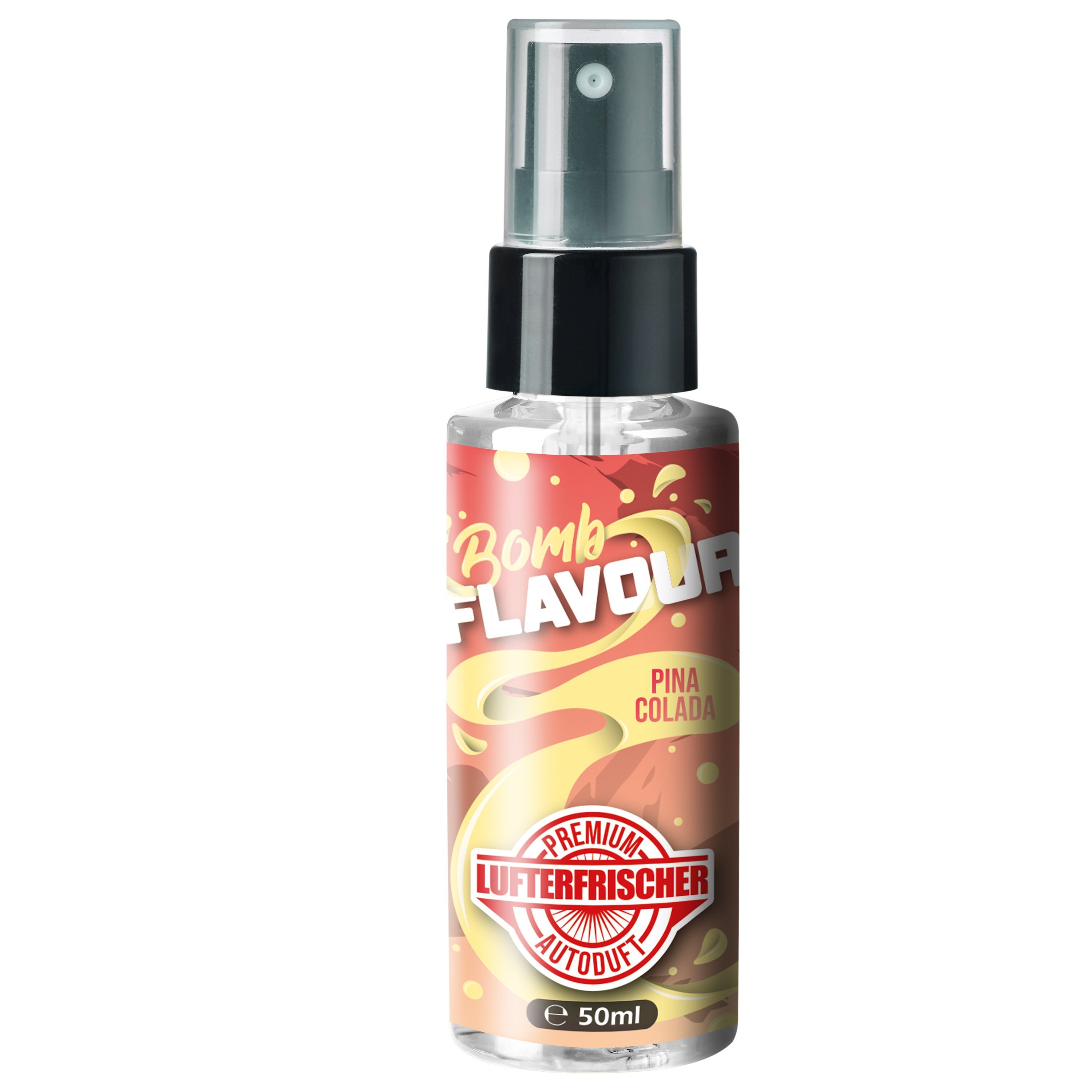 ShinyChiefs Duftöl Flavour Bomb Autoduft Pina Colada Lufterfrischer Innenraum 50ml (1-St)