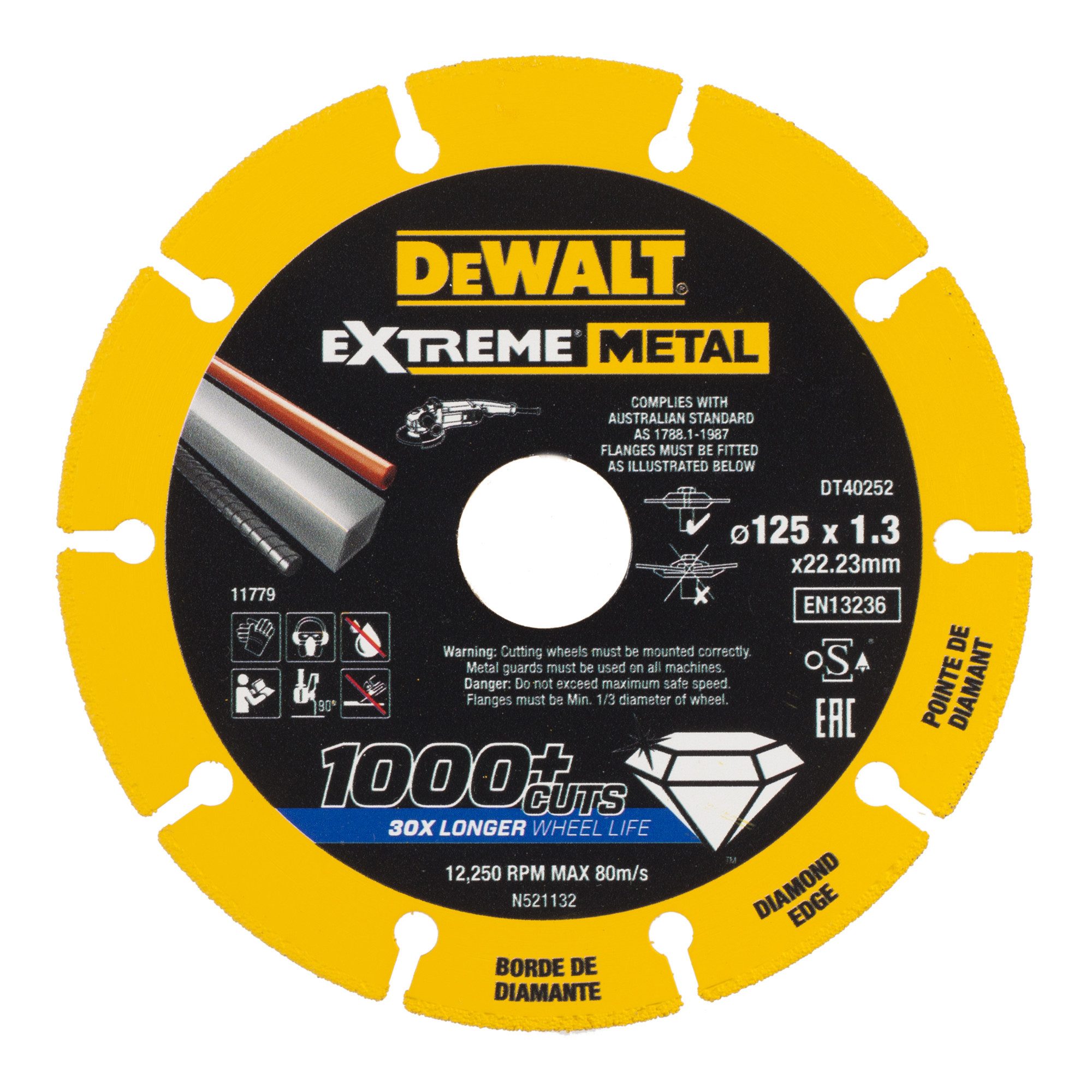 DeWalt Trennscheiben DEWALT Diamanttrennscheibe 125x1.3mm