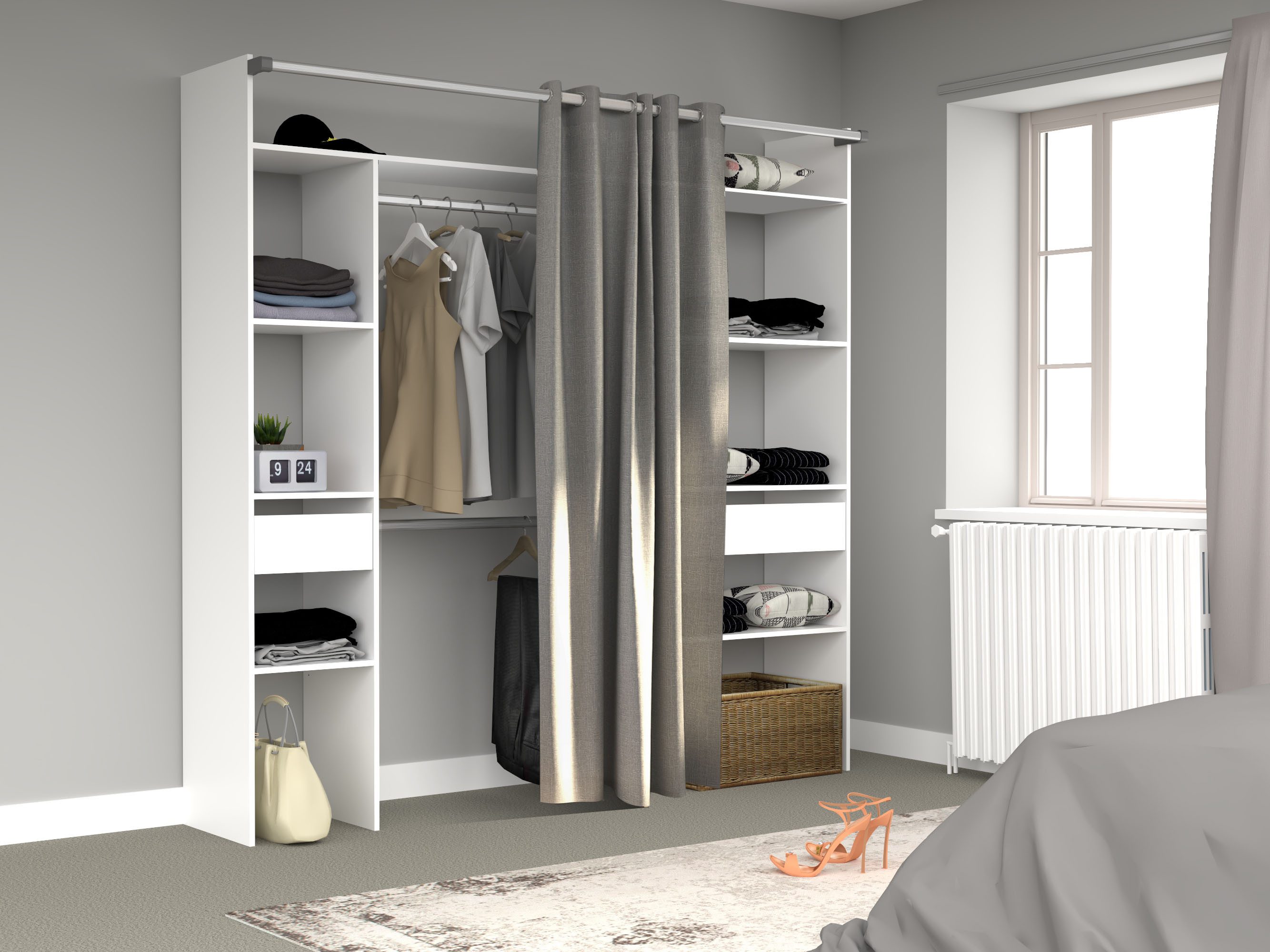 Parisot Mehrzweckschrank Combi 2 (Set, 1-St)
