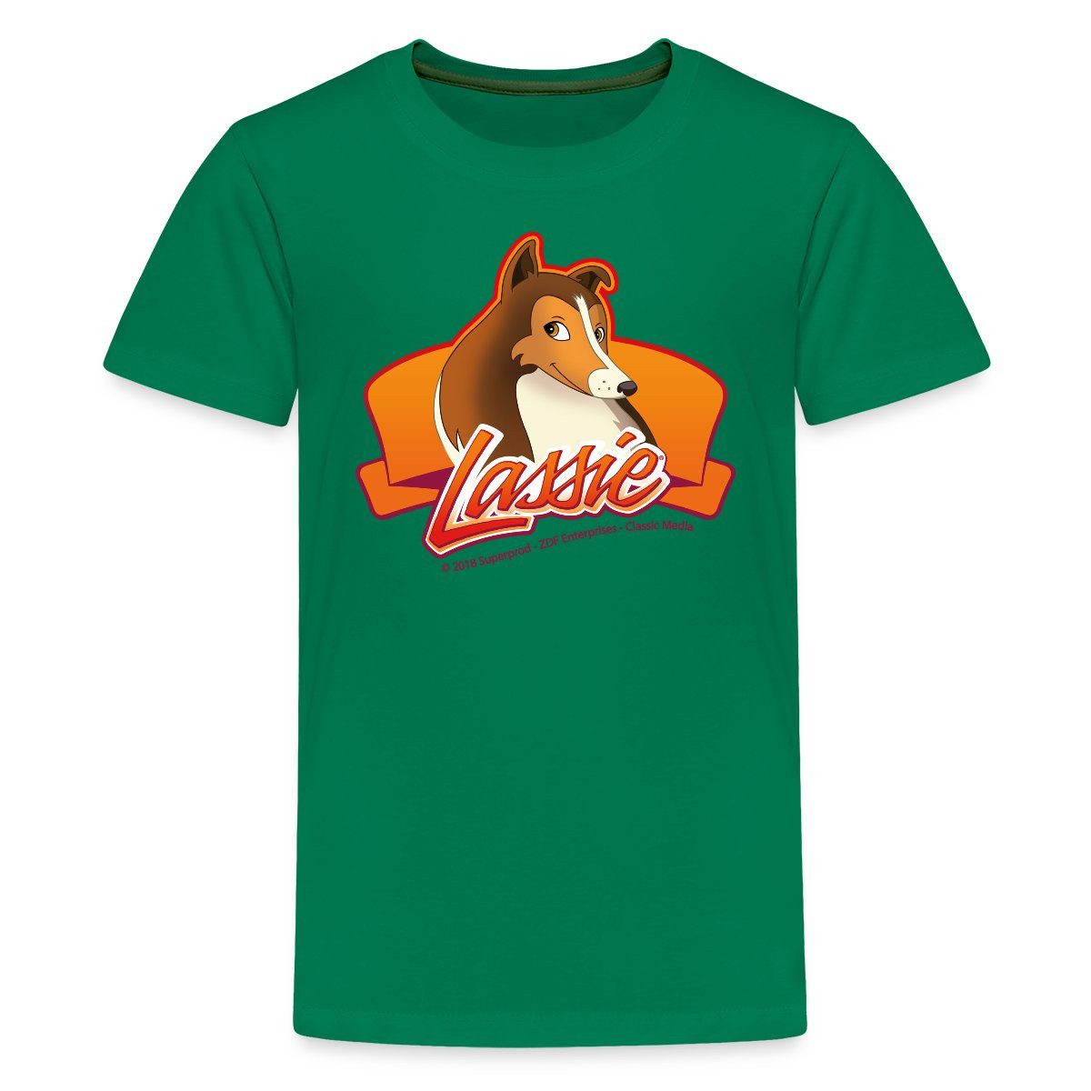 T-Shirt Lassie Logo Teenager Premium T-Shirt