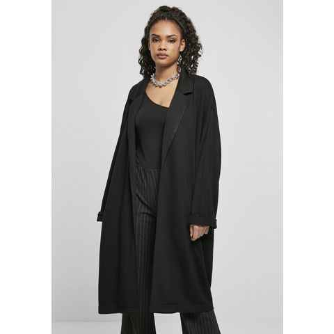 URBAN CLASSICS Sweatjacke Urban Classics Damen Ladies Modal Terry Oversized Coat (1-tlg)