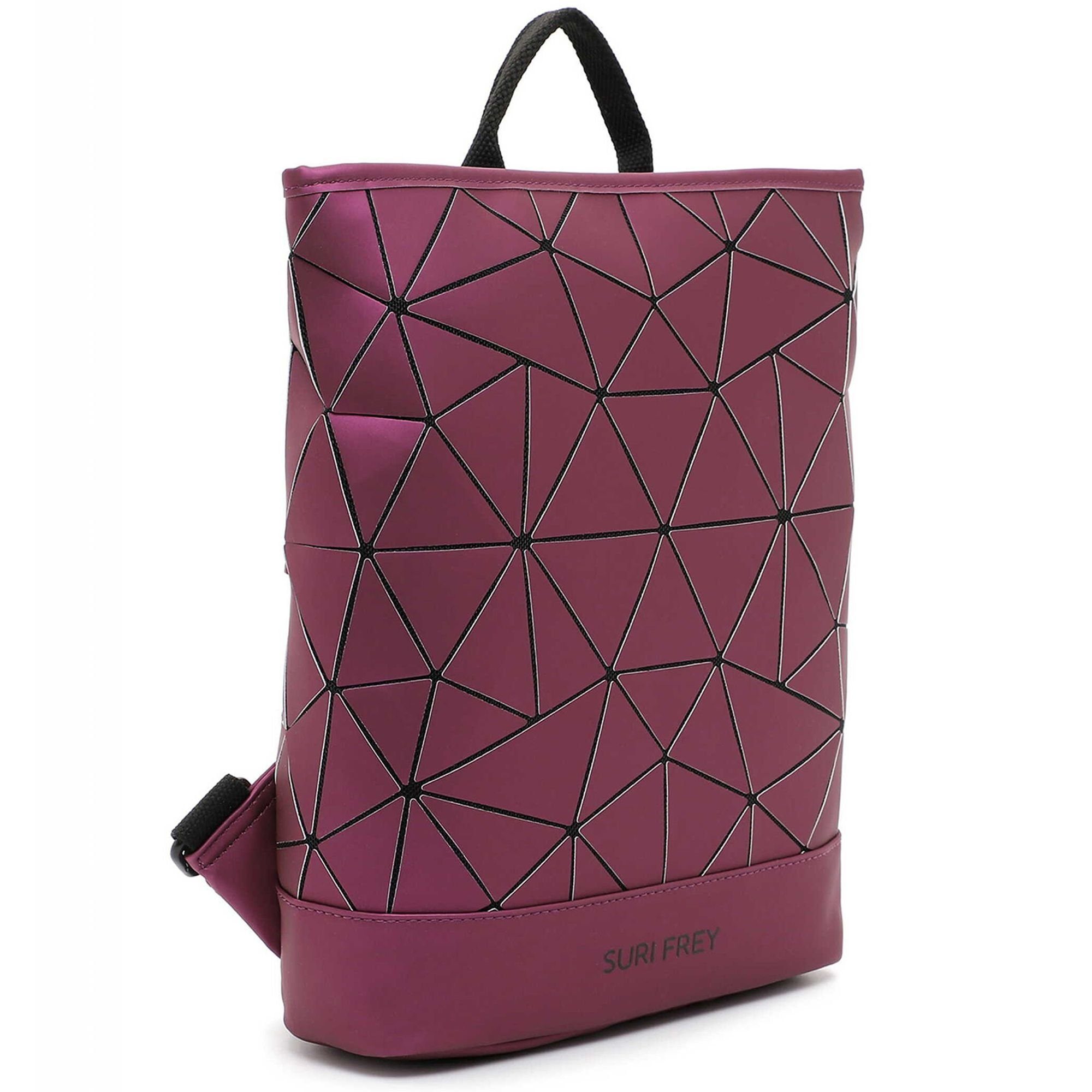 SURI FREY Polyurethan berry-metallic Daypack Cody, Sports SURI SFY