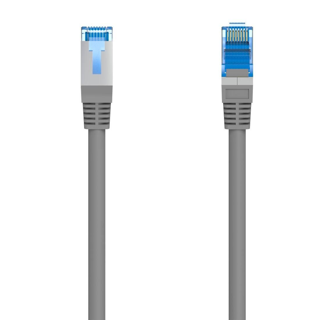 Hama Netzwerkkabel CAT-6, 1Gbit/s F/UTP geschirmt 3m LAN-Kabel, RJ-45 (Ethernet), (300 cm)