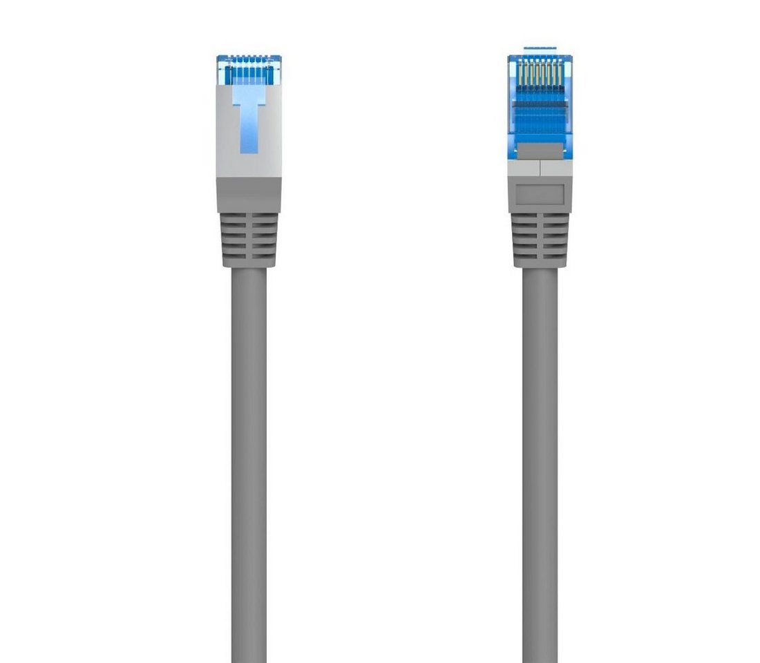 Hama Netzwerkkabel CAT-6, 1Gbit/s F/UTP geschirmt 3m LAN-Kabel, RJ-45 (Ethernet), (300 cm)