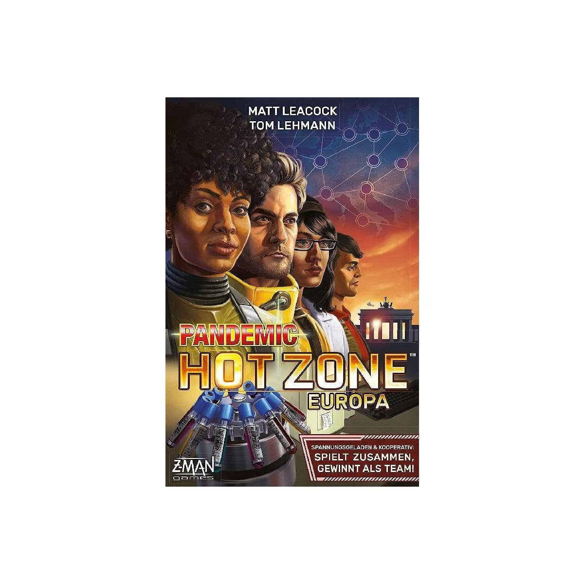 Z-Man Games - - Pandemic: Europa ZMND0020 Hot 2-4... Brettspiel Familienspiel Zone: Spiel