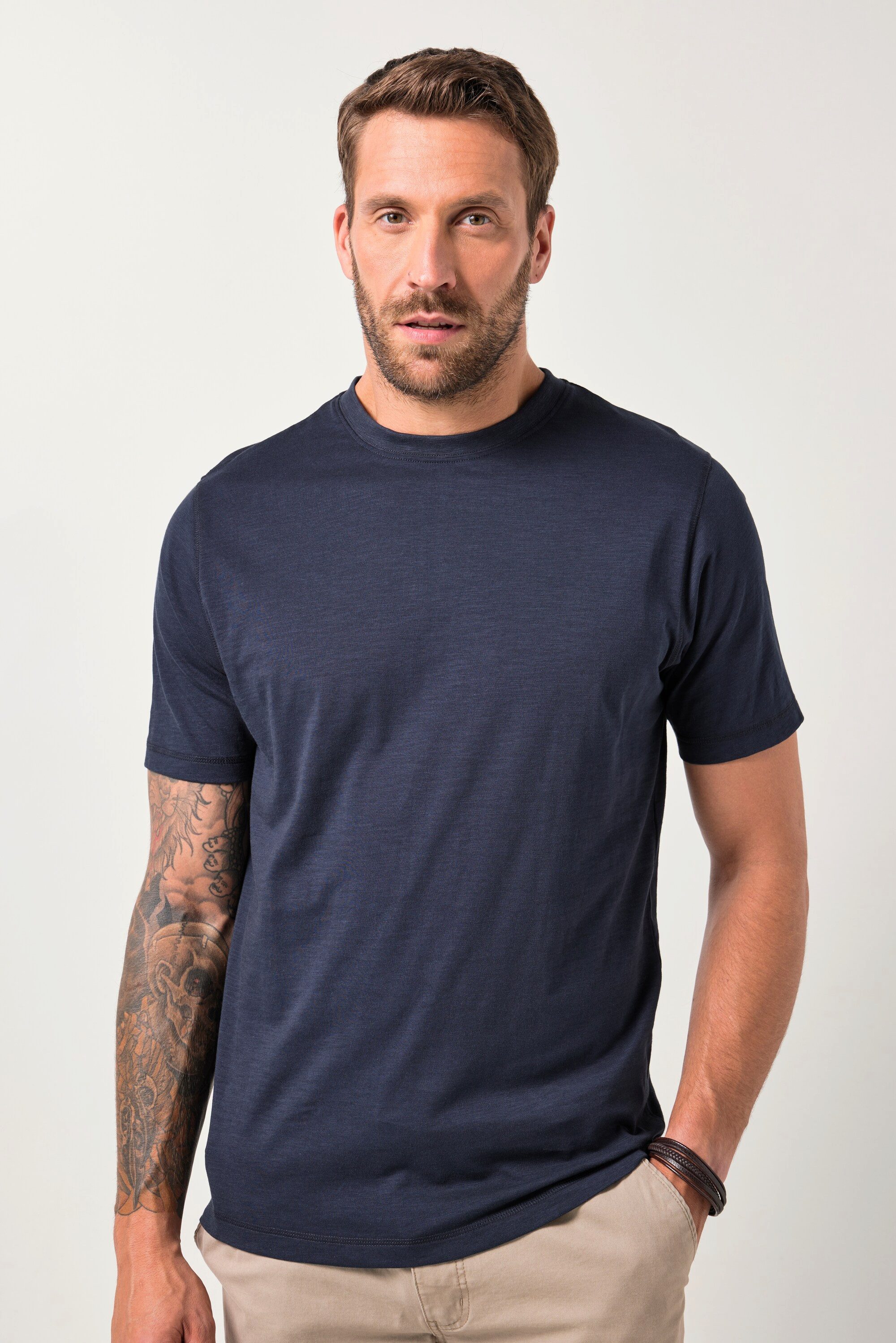JP1880 T-Shirt JP1880 T-Shirt Halbarm Logo-Badge günstig online kaufen