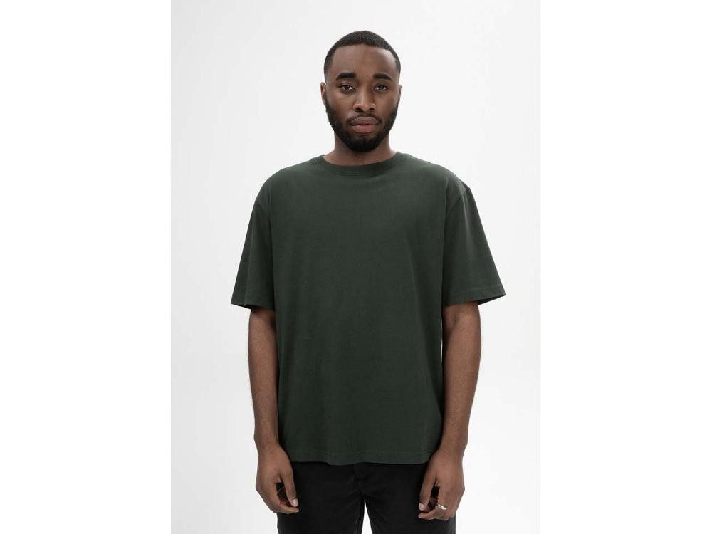 MELA Poloshirt MELA Bio-Herren-T-Shirt 'BHAJAN' mit überschnitten