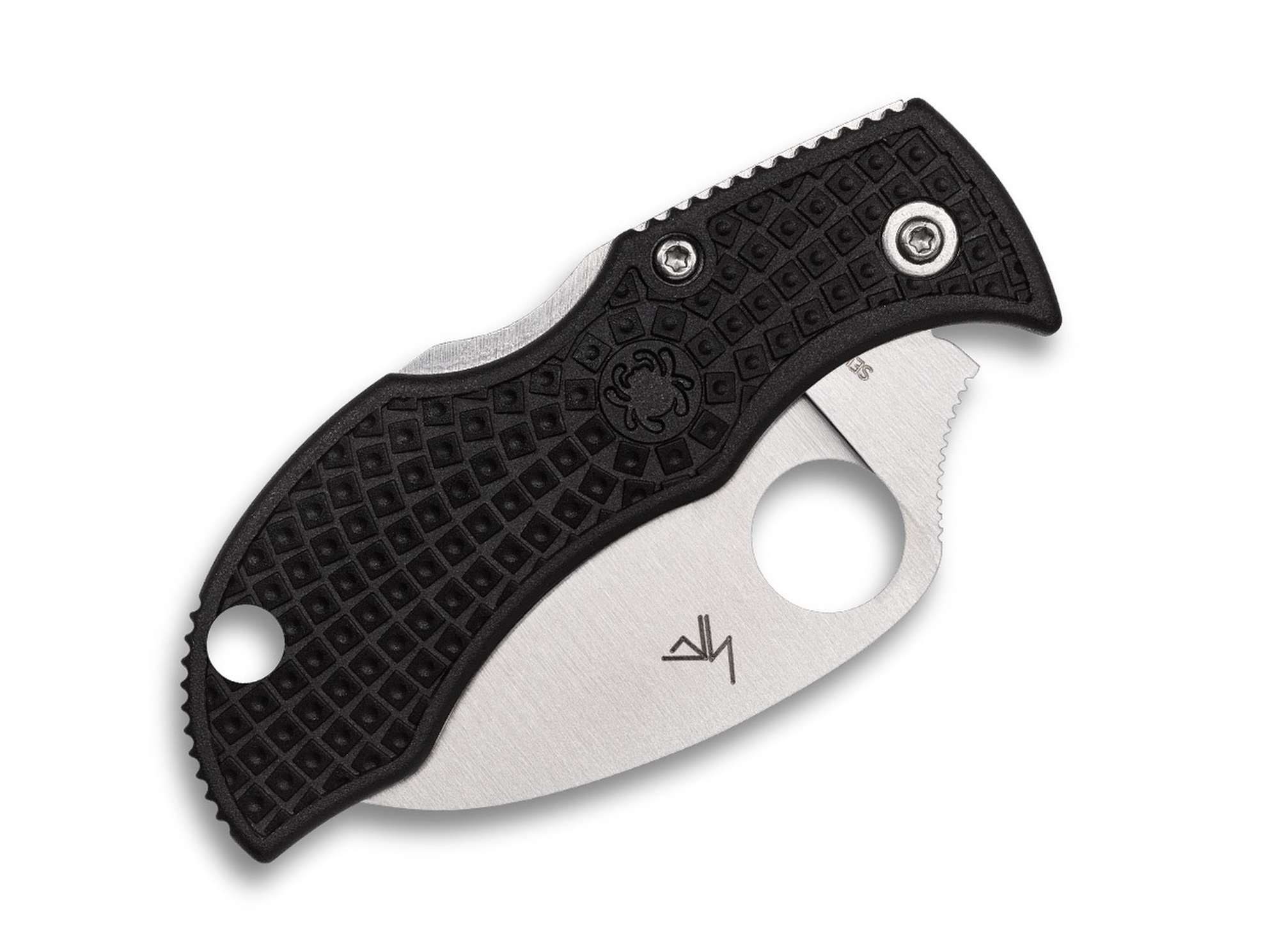 Spyderco Taschenmesser Spyderco Manbug Hawkbill Black FRN VG-10 SpyderEdge
