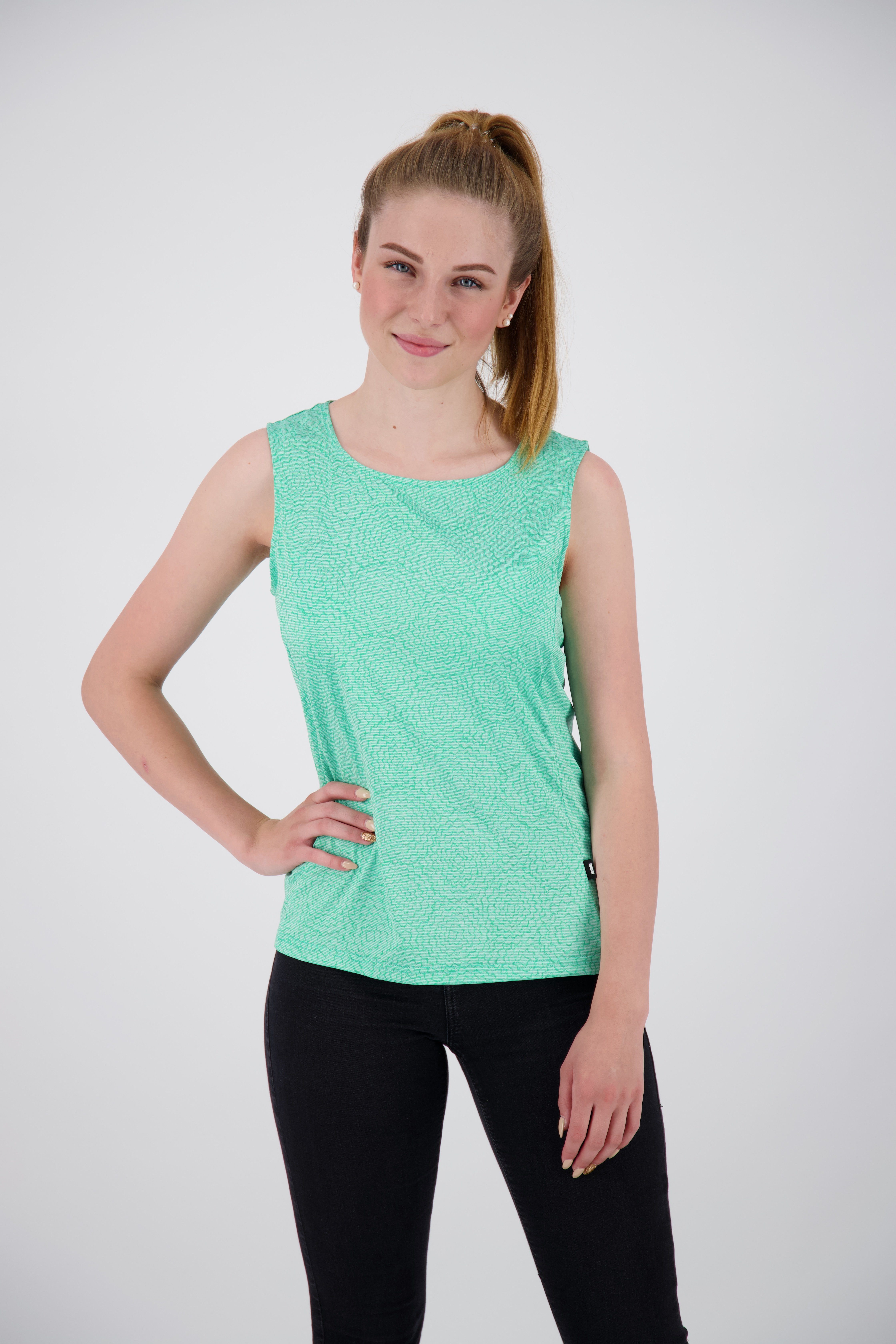 DEPROC Active Funktionstop MORAYA TOP II WOMEN Ärmelloses Damen Große Größen Sommer Top Basic