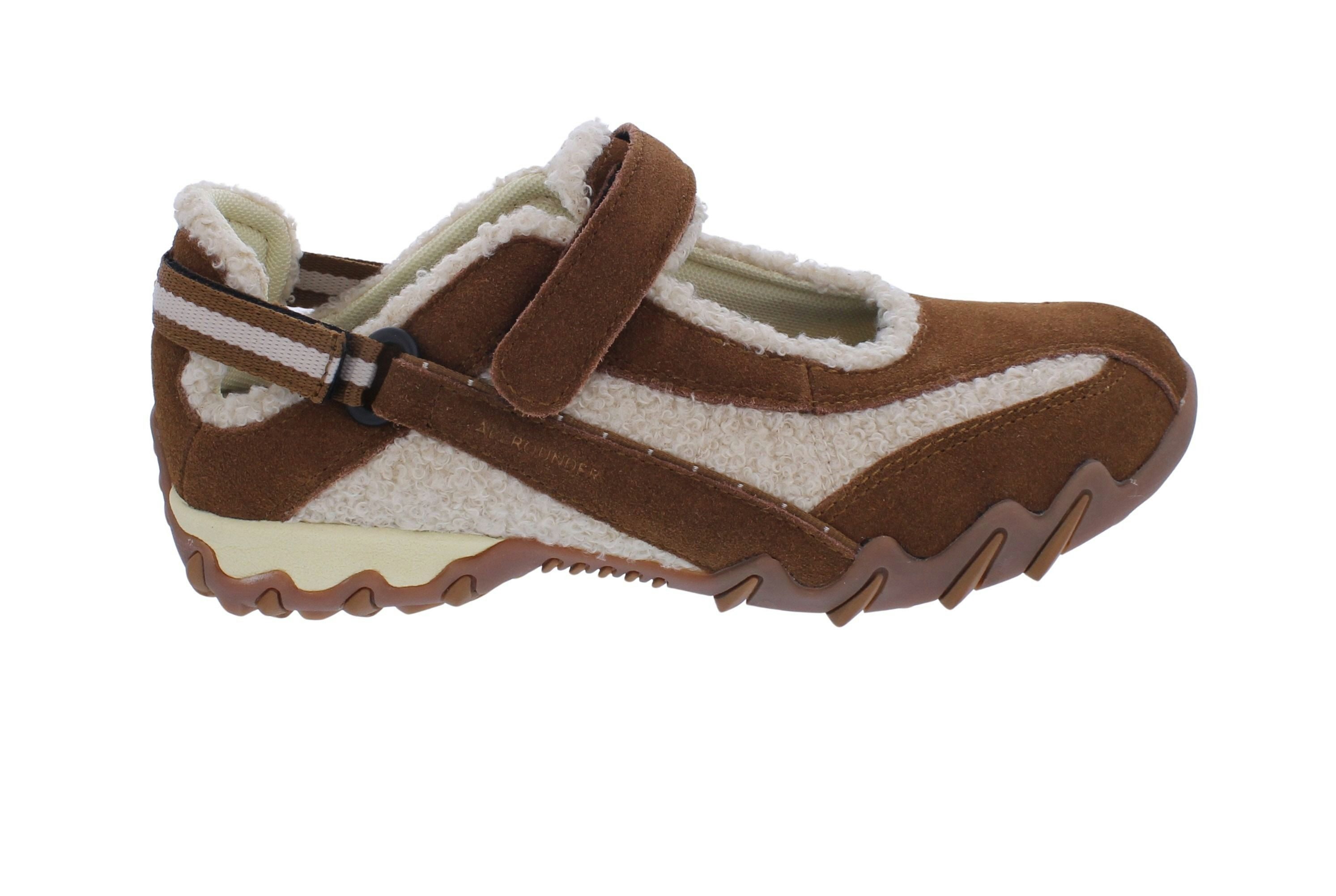 Allrounder Allrounder Sneaker Niro 58/ 58, Velourleder mit flauschigem Teddy-Stof Klettschuh