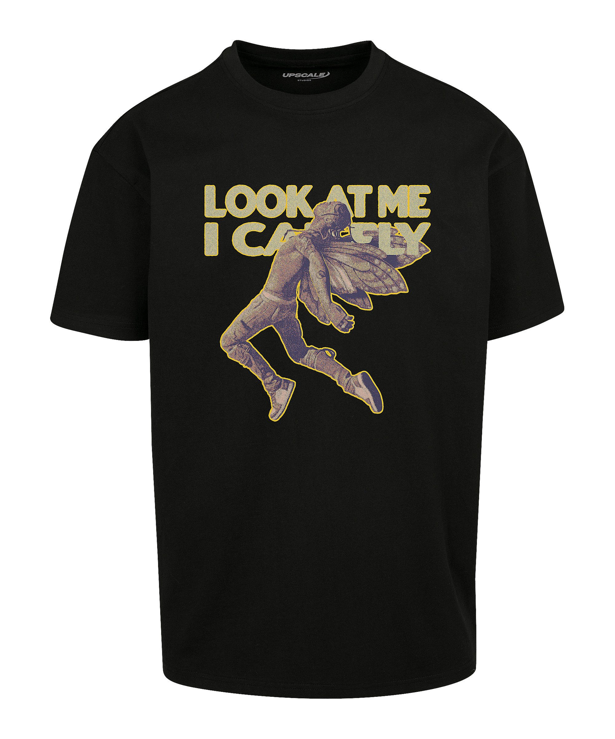 T-Shirt Mister Tee Look Oversized T-Shirt Kurzarm-Shirts