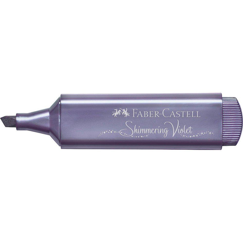 Faber-Castell Klebeband FABER-CASTELL TEXTLINER 1546 Textmarker Metallic, violett