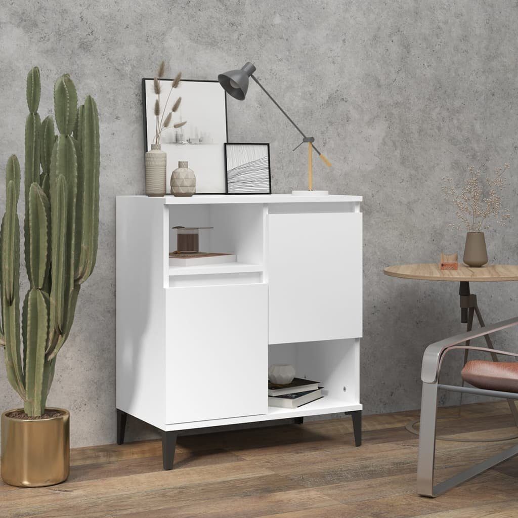 vidaXL Sideboard Sideboard Weiß 60x35x70 cm Holzwerkstoff (1 St)