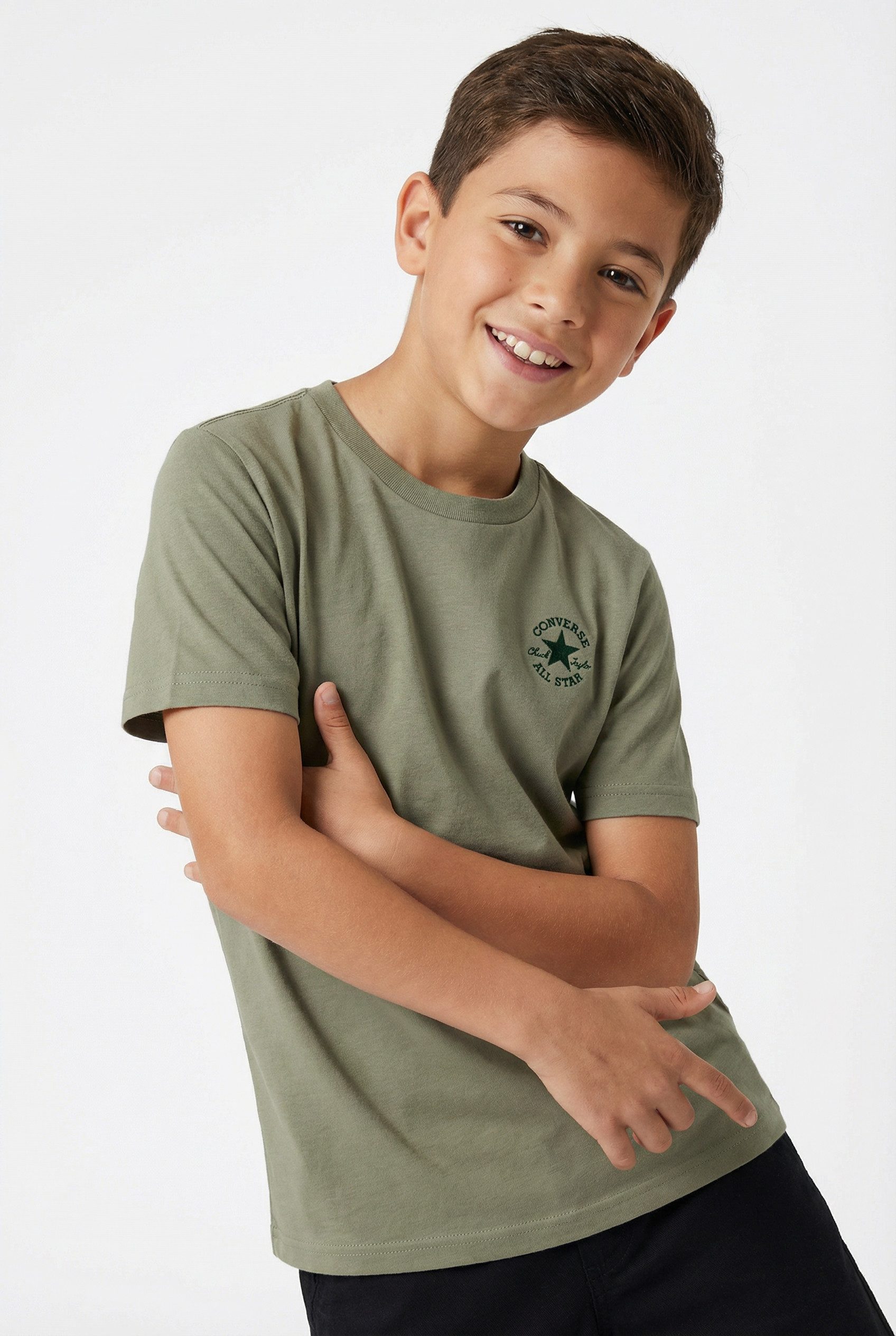 Converse T-Shirt CNVB DISSECTED CTP EMBRO TEE für Kinder, sportlicher Stil, Kurzarmdesign, Rundhalsausschnitt