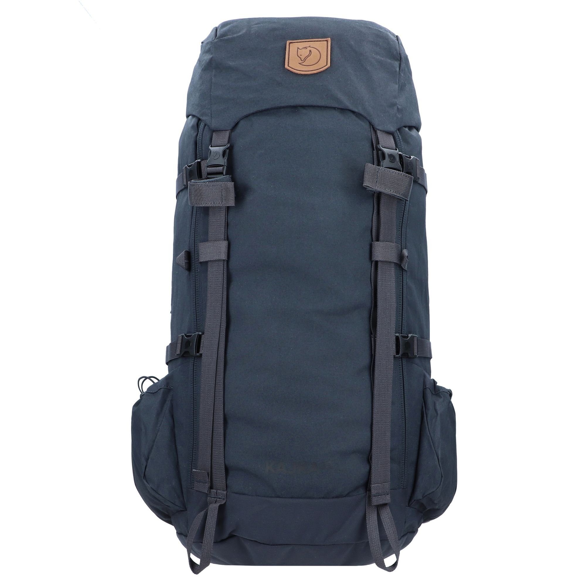 Fjällräven Wanderrucksack Kajka, Nylon coal black