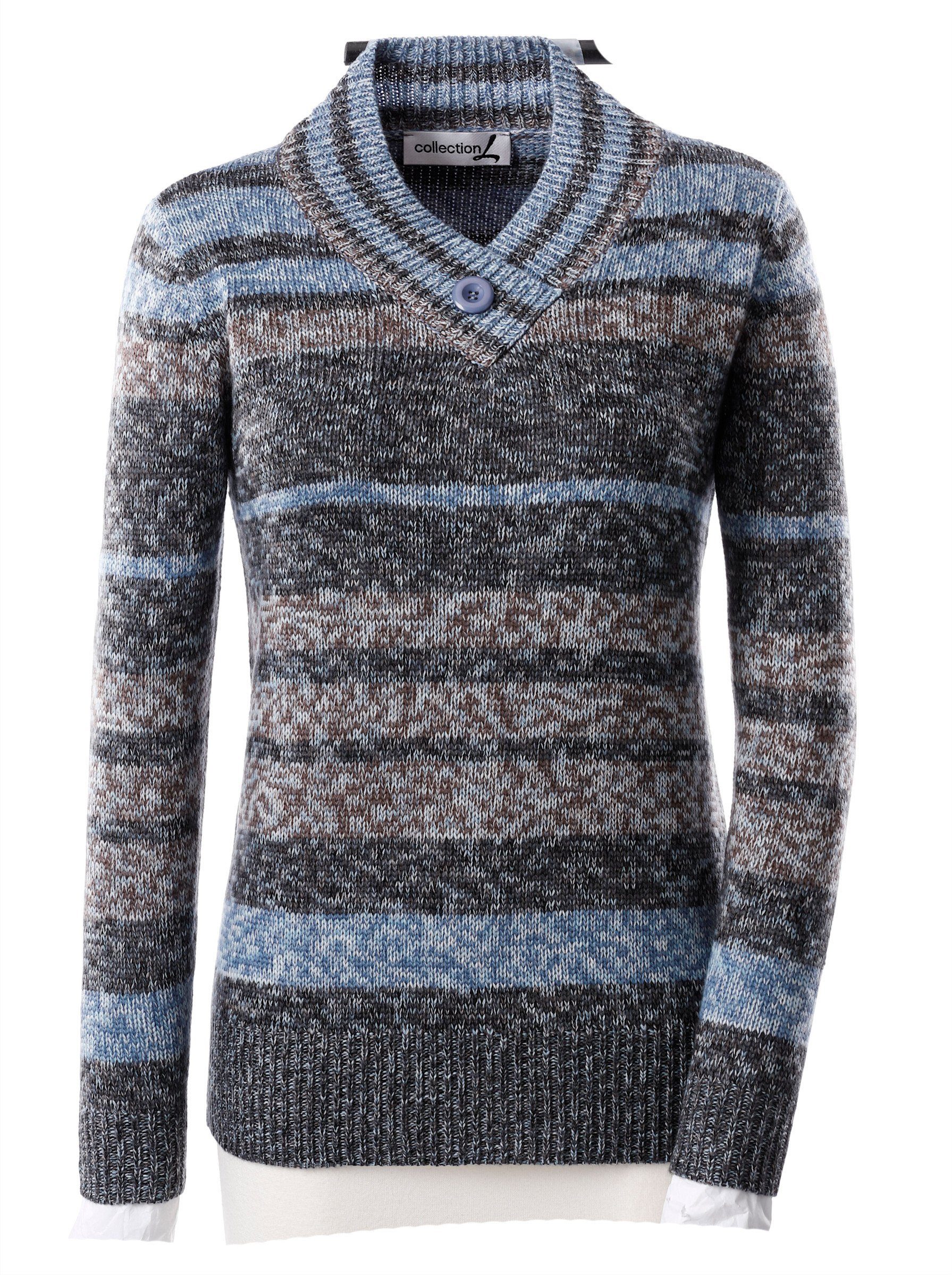 Witt Strickpullover V-Ausschnitt-Pullover . günstig online kaufen