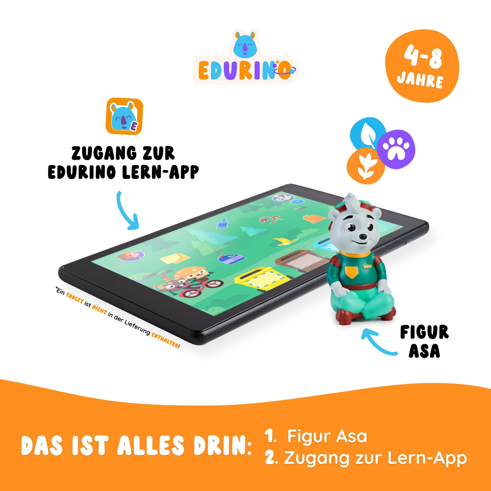 Edurino Lernspielzeug Asa 1 Lernfigur Unsere Natur I Pflanzen & Tiere I ab günstig online kaufen