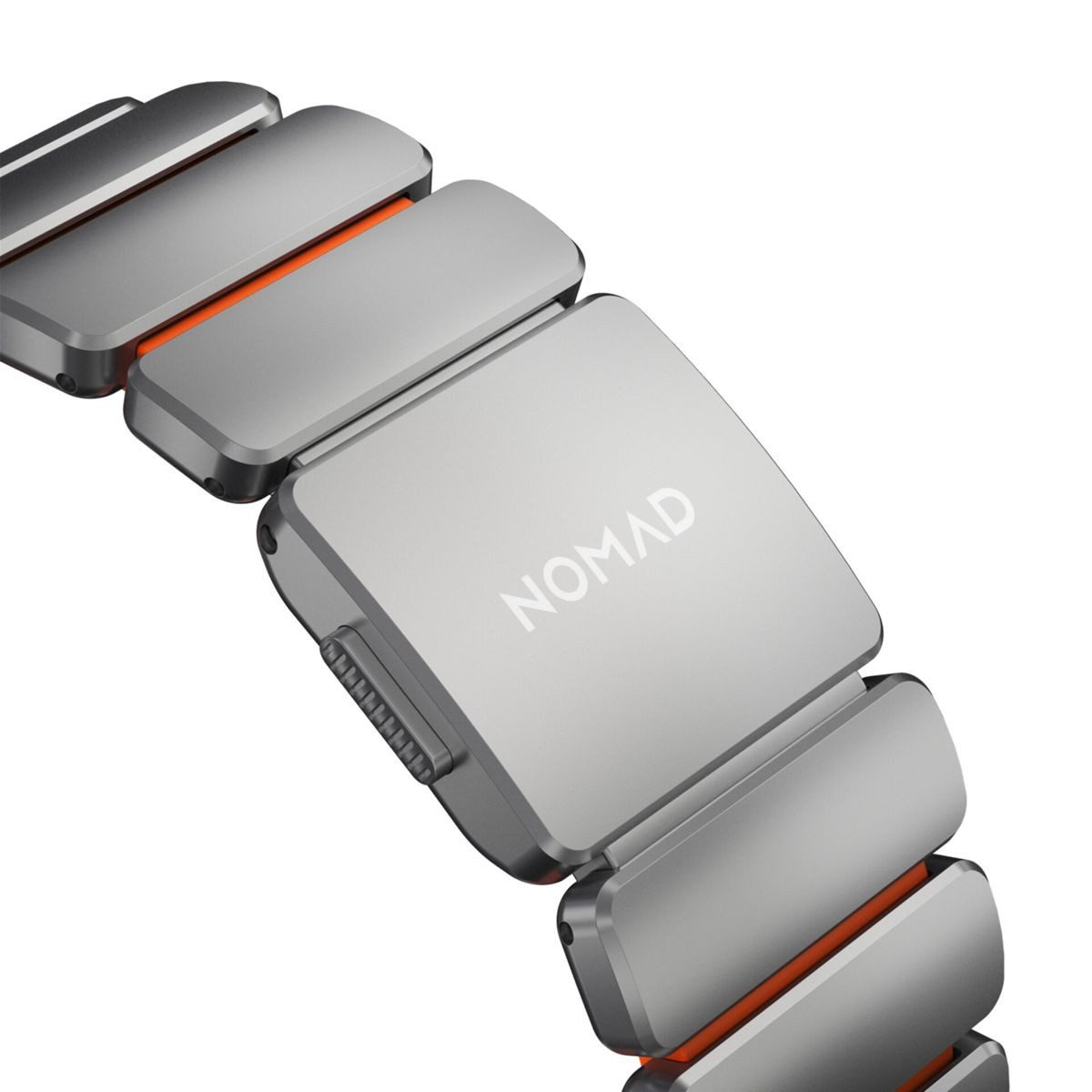 Nomad Smartwatch-Armband Stratos Band Titanium Natural 49mm Ultra – Bild 4 von 5