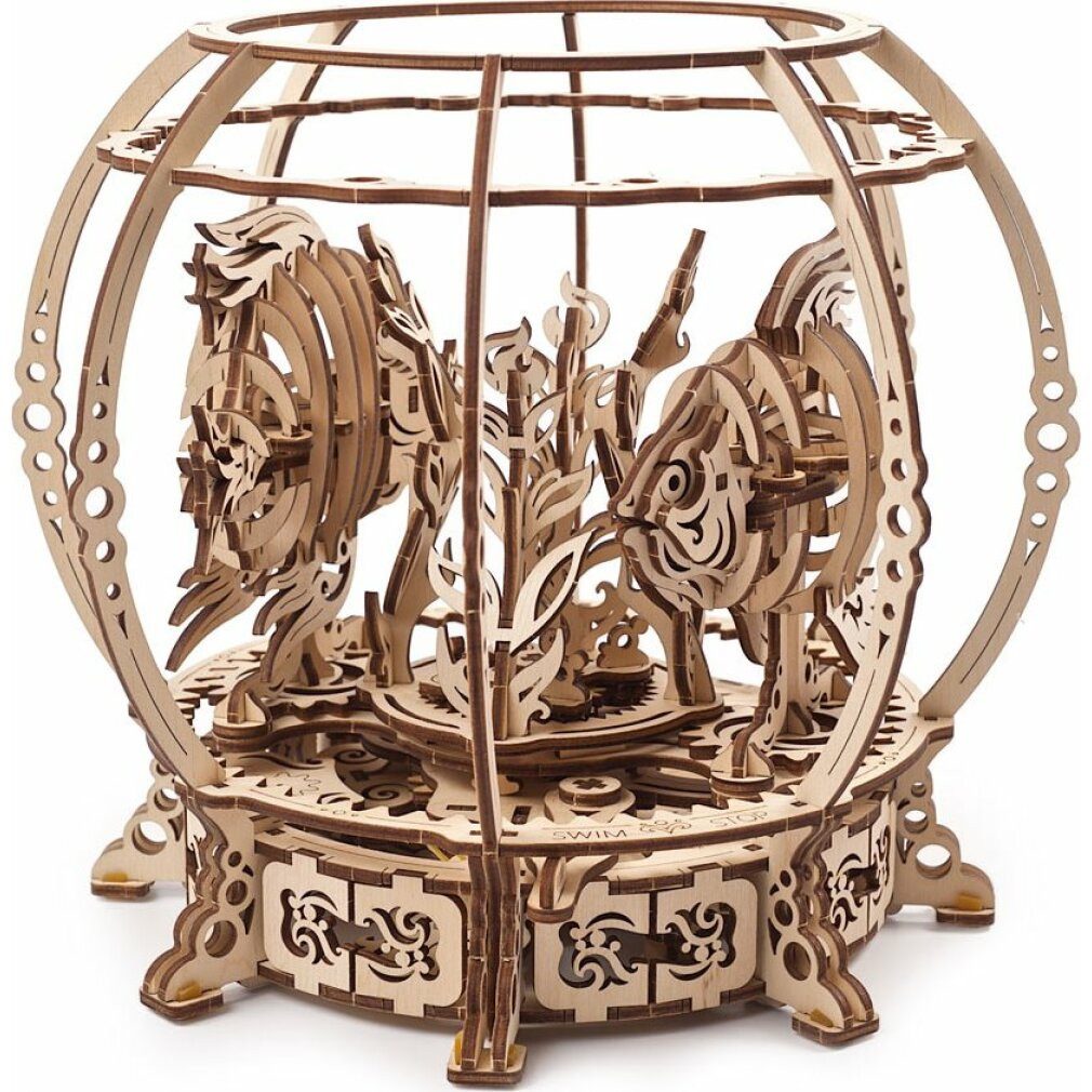 UGEARS 3D-Puzzle 3D-Puzzle Aquarium 325 Teile, Puzzleteile