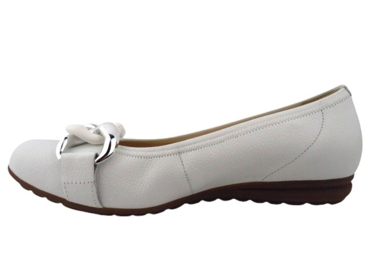 Gabor Comfort Cervo weiss Slipper günstig online kaufen