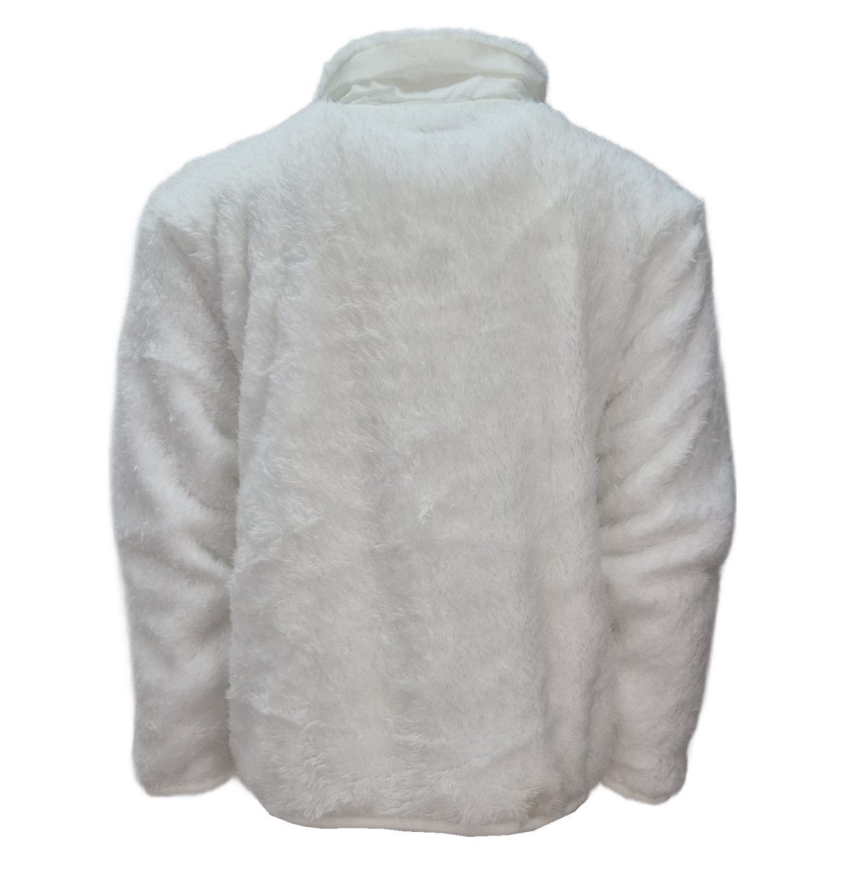 Girls Fashion Plüschjacke Plüschjacke Teddy Jacke, Kuscheljacke MH160e in Unifarben, mit Stehkragen