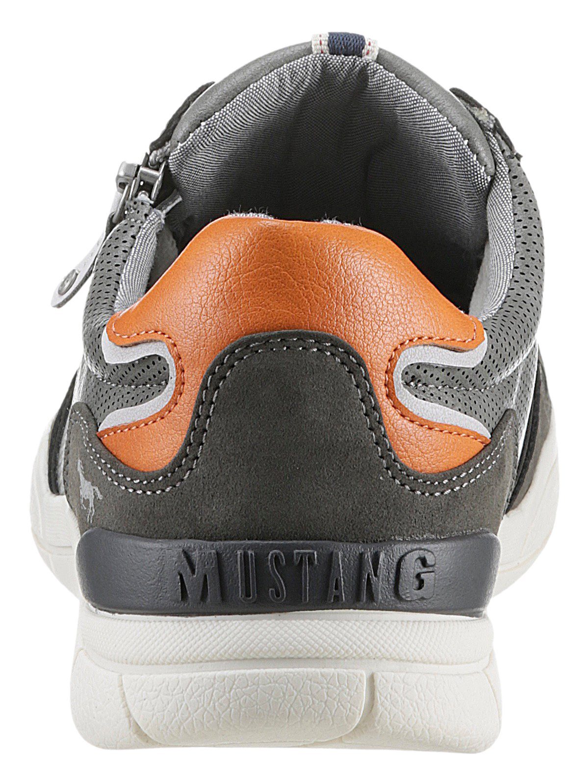Mustang Shoes Sneaker mit seitlichem Reißverschluss, Freizeitschuh, Halbsch günstig online kaufen