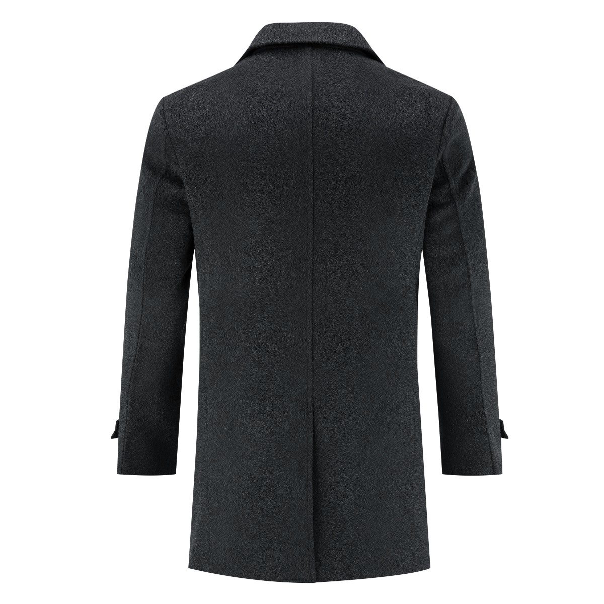 Allthemen Wollmantel Herren kurzer Wintermantel Zweireihige Cabanjacke Wint günstig online kaufen