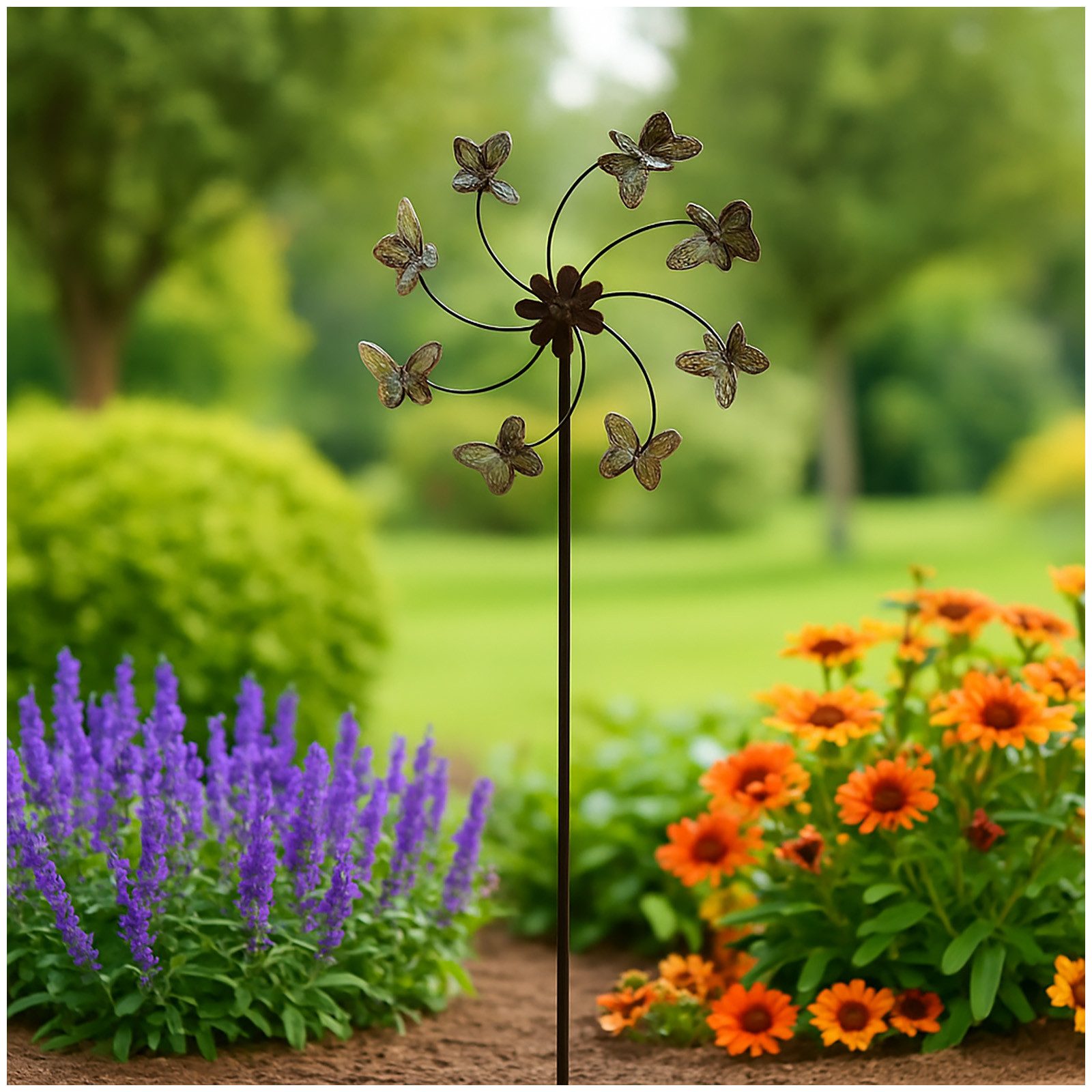 HTI-Living Gartenfigur Gartendekoration Windspiel, (Stück, 1 günstig online kaufen