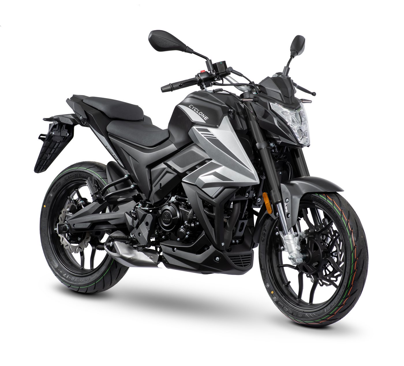 Cyclone Motorrad Batllo5, 125, E5+, Naked, 124 ccm, 95 km/h, Euro 5+, 11 kW, 15 PS, ABS, 125er Naked, digitales Cockpit