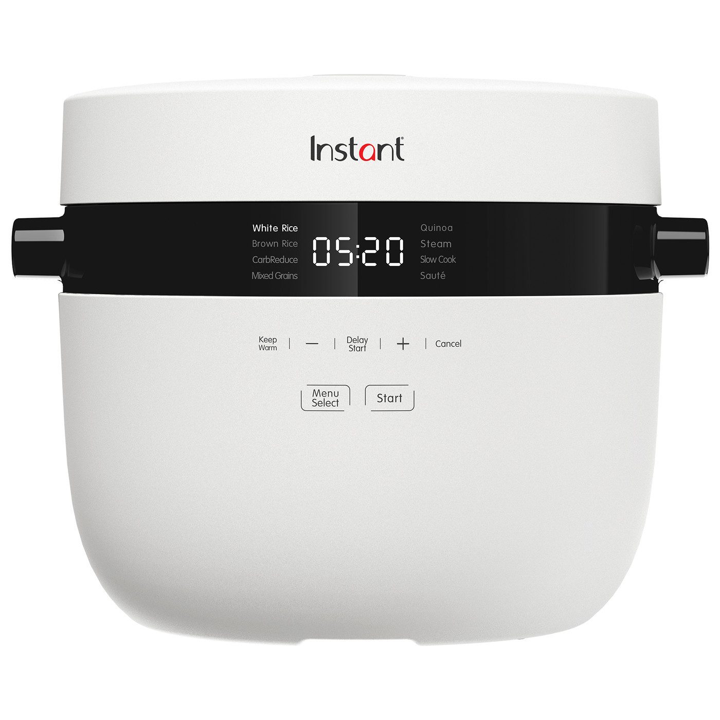 Instant Pot Reiskocher 8-in-1 Dampfgarer 5L Schongaren Sautieren, 860 W, 20-Tassen-Reiskocher mit Dampfgarer