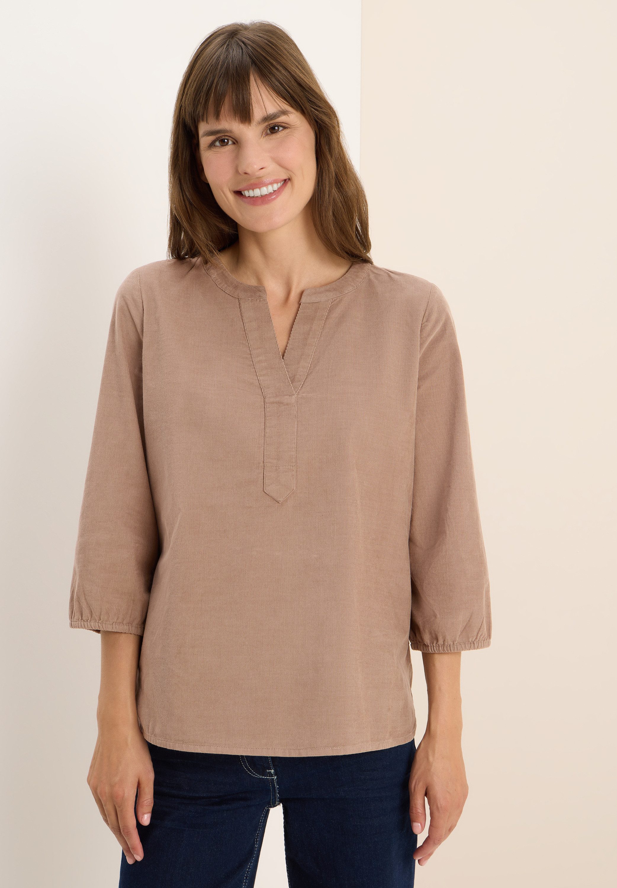 CECIL Shirtbluse aus reiner Baumwolle