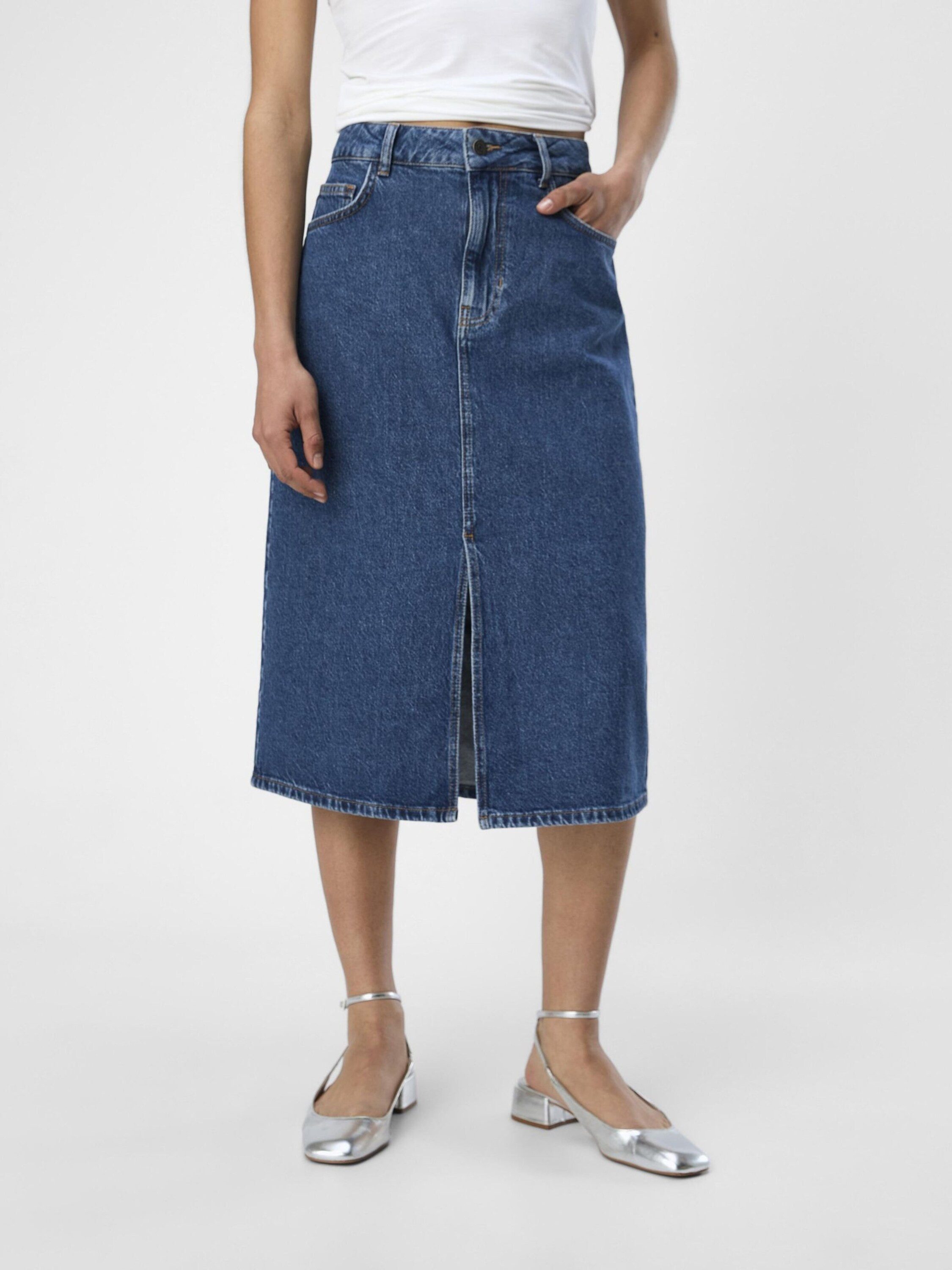 Object Jeansrock ELLEN (1-tlg) Plain/ohne Details günstig online kaufen