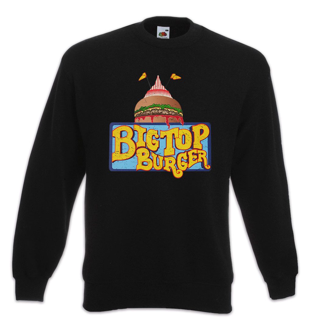 Urban Backwoods Sweatshirt Bigtop Burger Sweatshirt Killer 1988 Clowns From Horror Comedy Outer (1-tlg) Space Cult Classic Movie