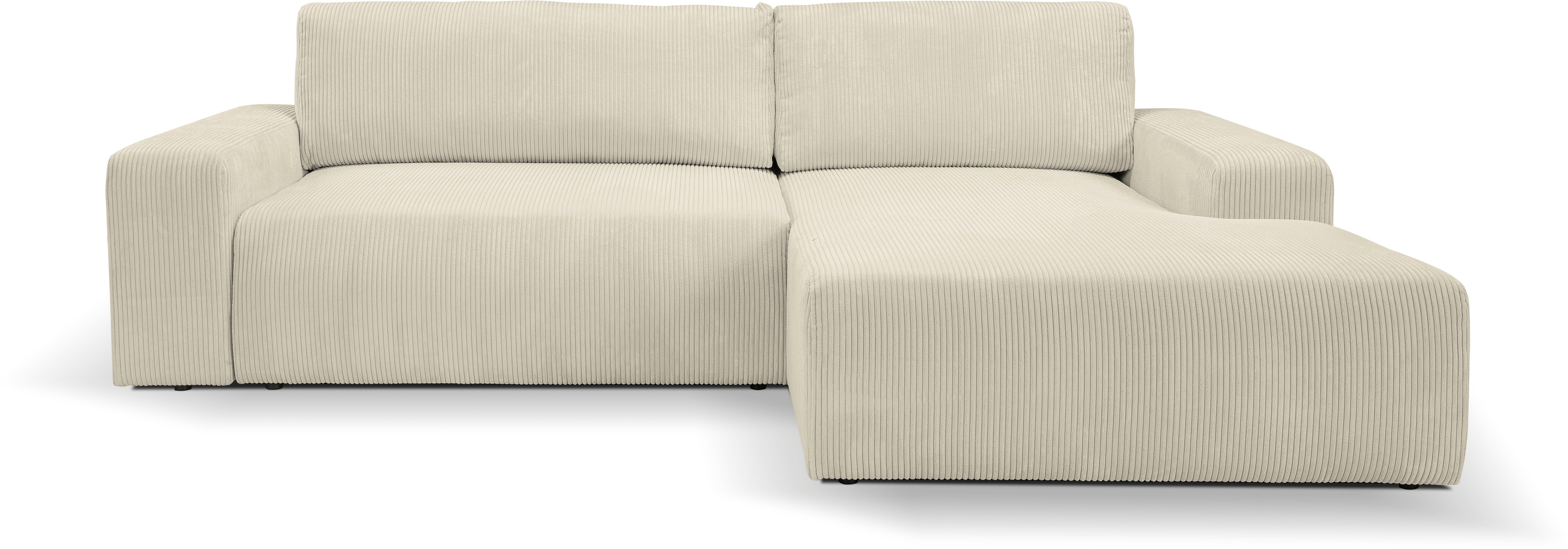 WERK2 Ecksofa Rotterdam-L, kuschelweicher Cord oder günstig online kaufen