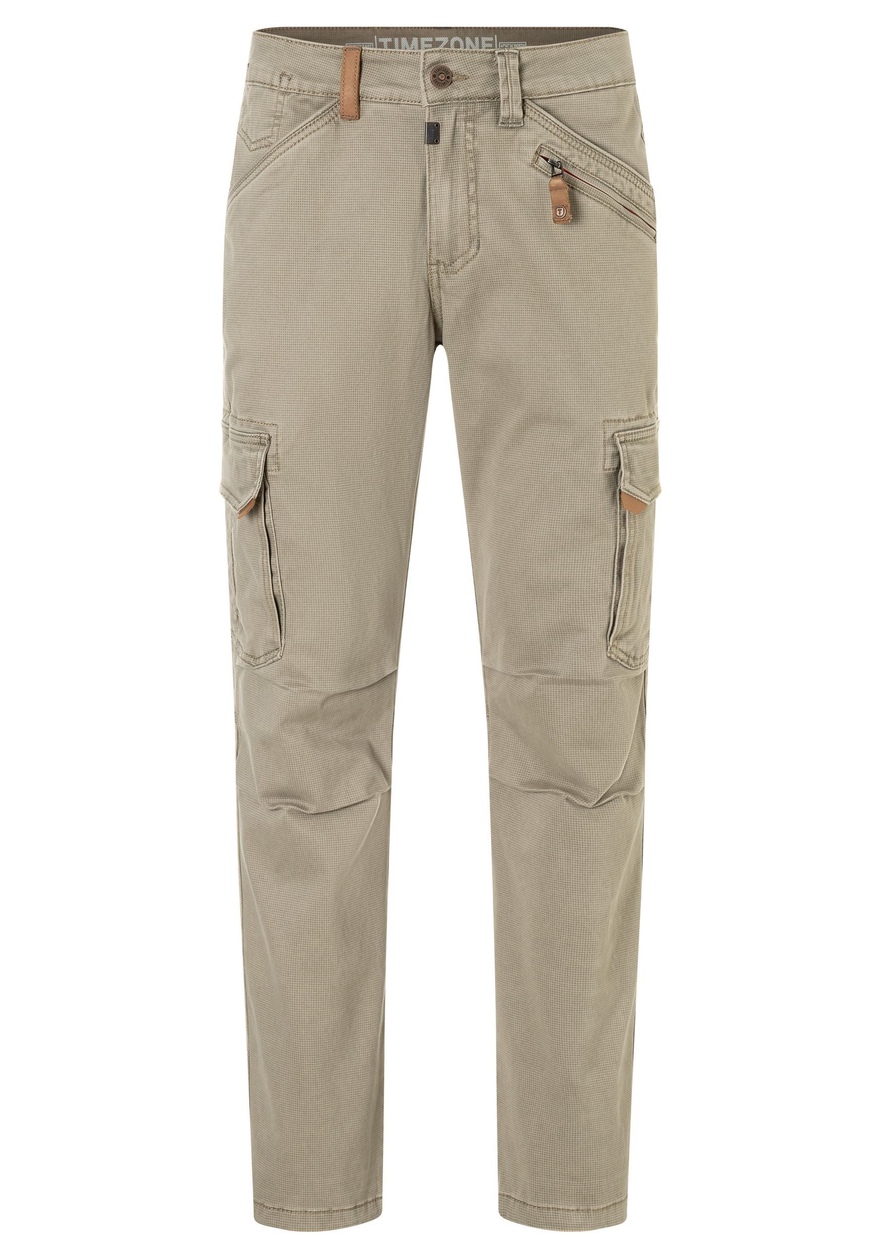 TIMEZONE Cargohose Regular Fit Taschen Baumwolle Reißverschluss (1-tlg) Regular BenTZ