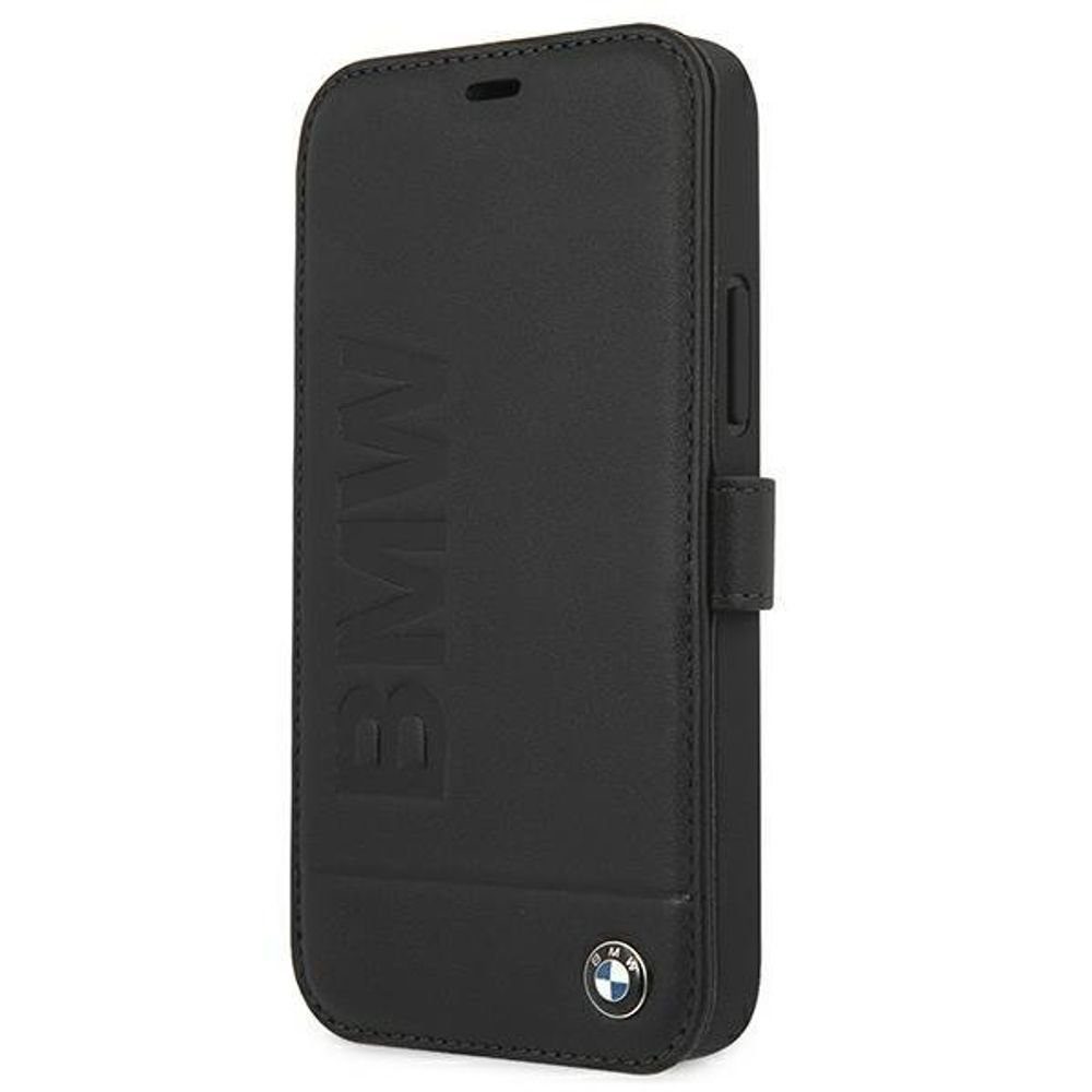 BMW Handyhülle Hülle BMW BMFLBKP12SSLLBK iPhone 12 mini 5.4 schwa